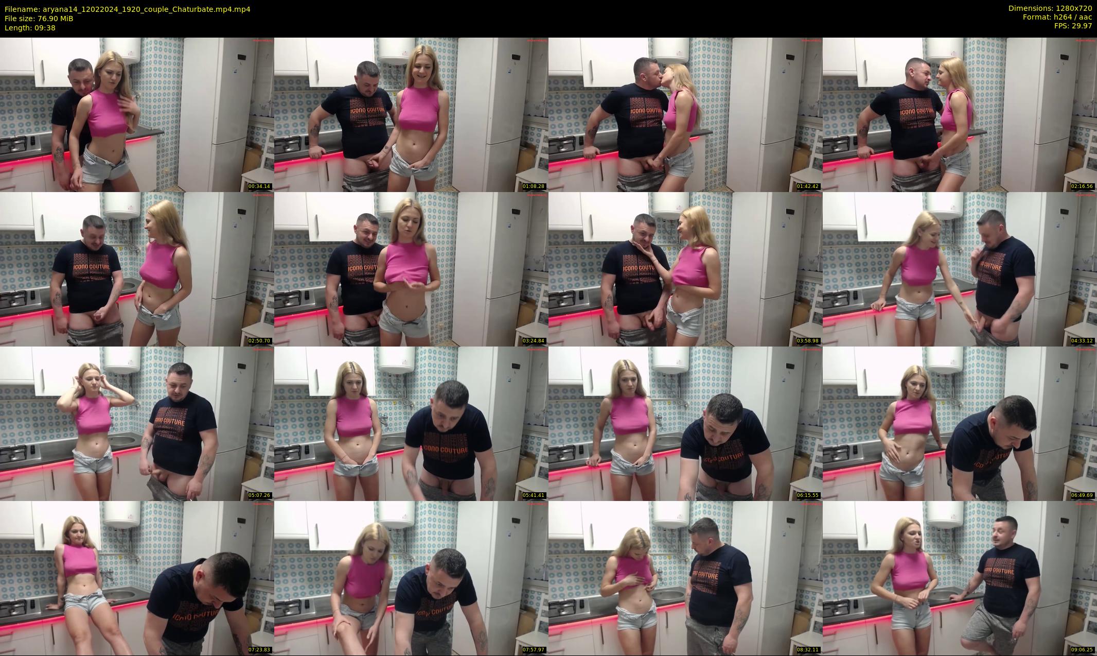 aryana14 — 10 minute Chaturbate couple cam show recording, 720p, Feb 12, 2024