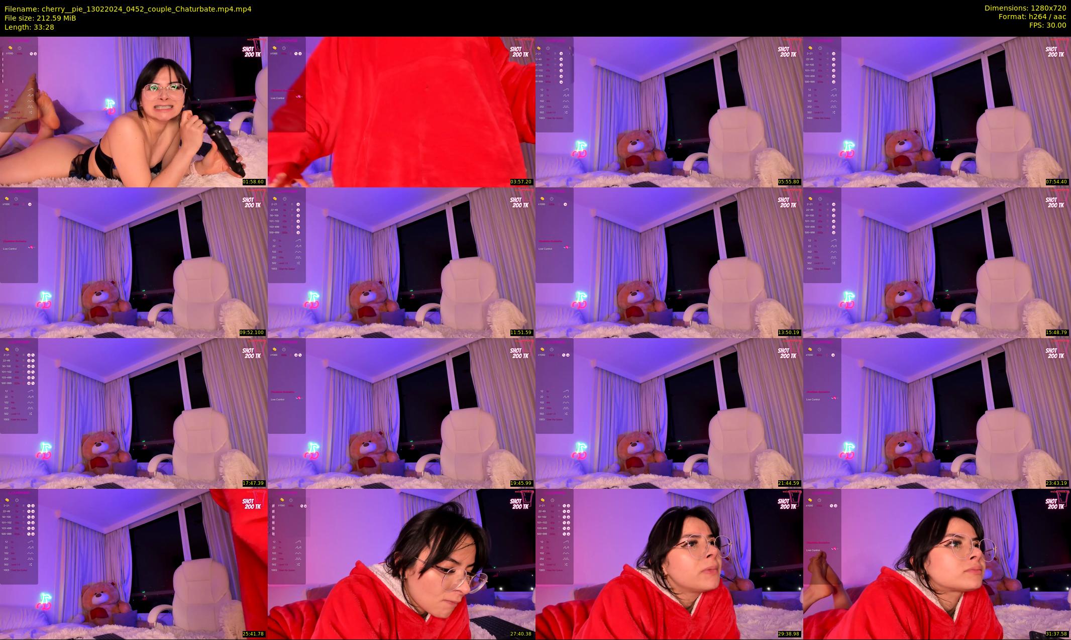 cherry__pie — 34 minute Chaturbate female cam show recording, 720p, Feb 13, 2024