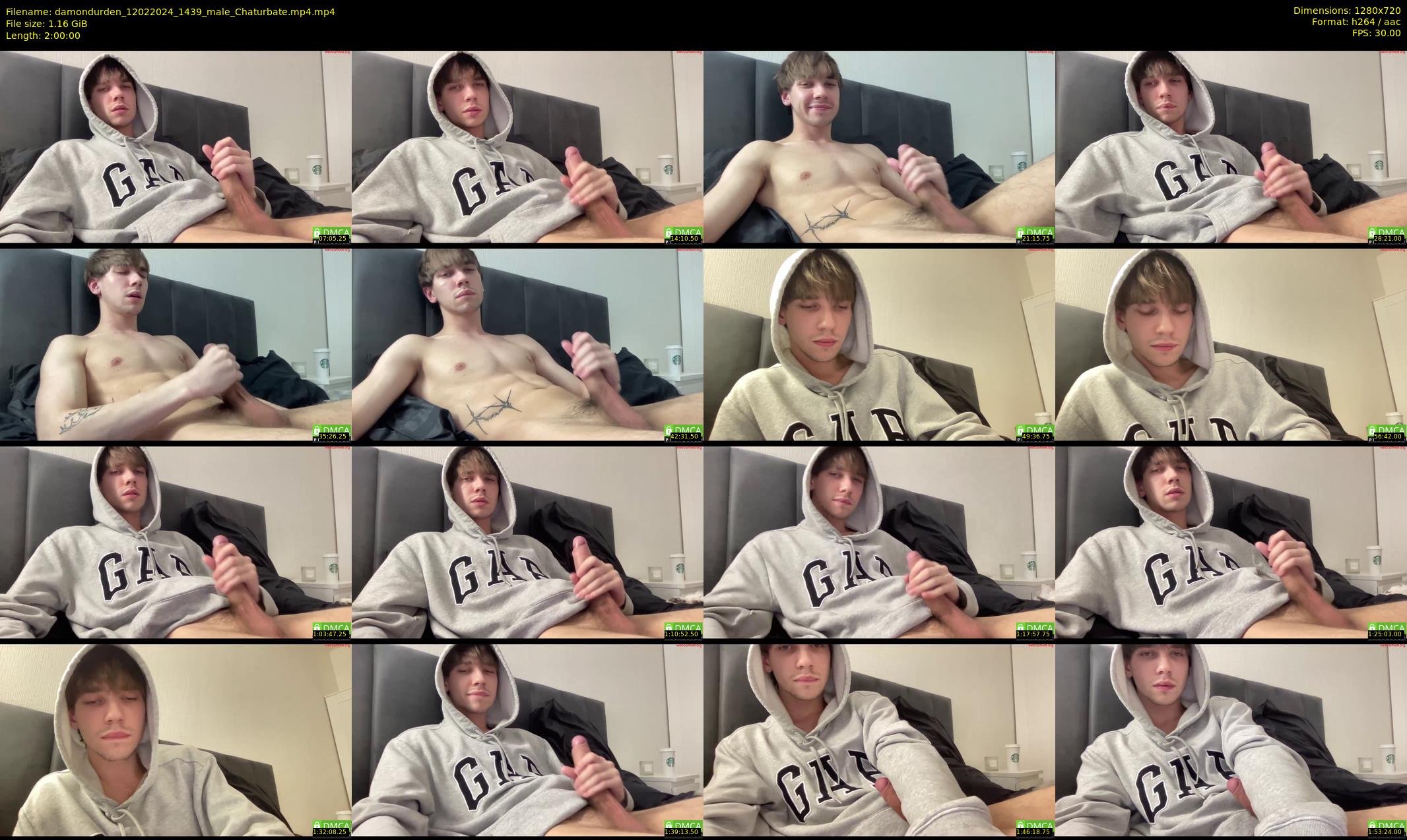 damondurden — 120 minute Chaturbate male cam show recording, 720p, Feb 12, 2024