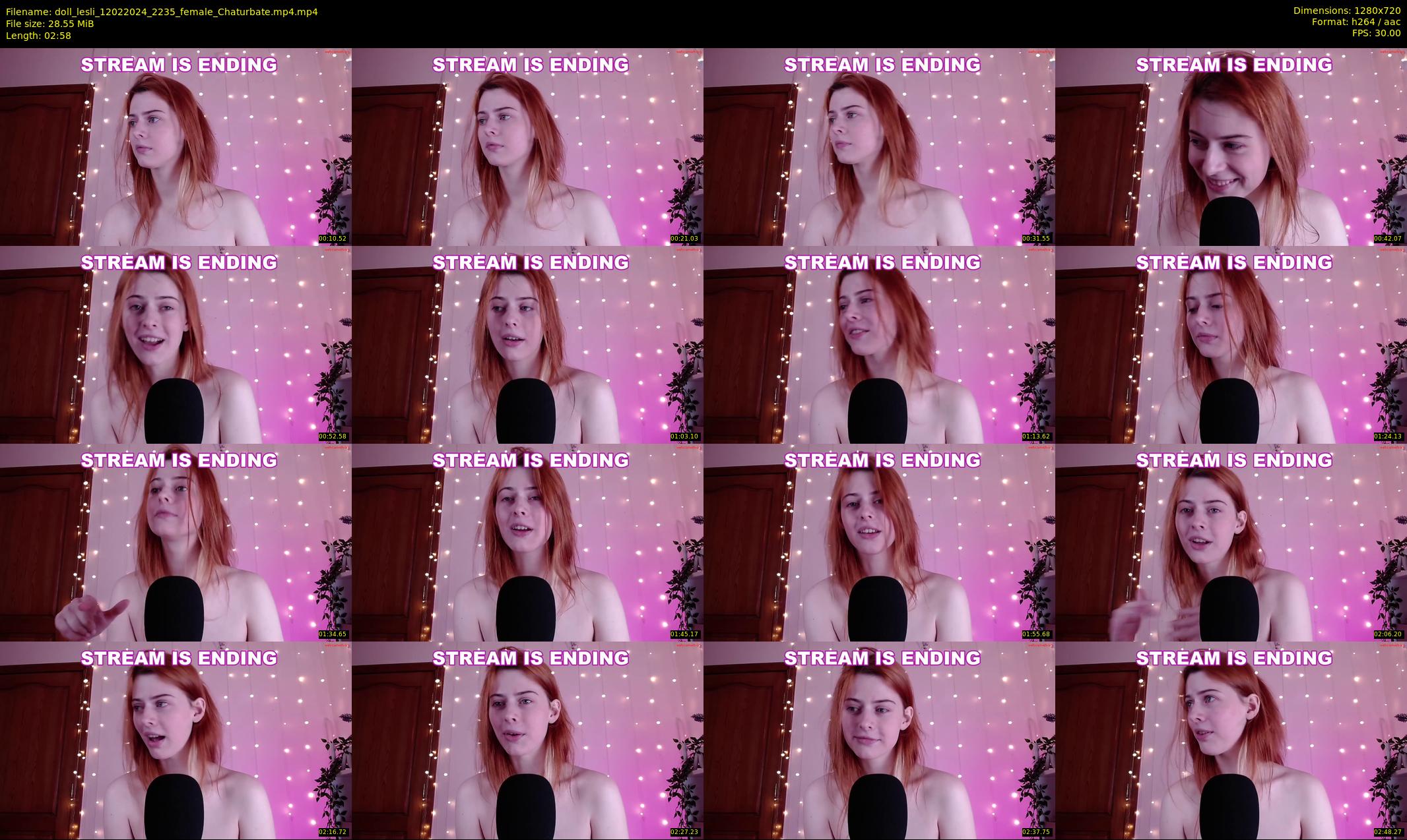 doll_lesli — 3 minute Chaturbate female cam show recording, 720p, Feb 12, 2024