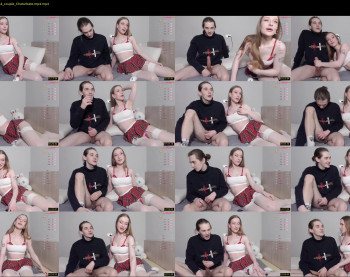 duomoon — 22 minute Chaturbate couple cam show recording, 720p, Feb 12, 2024