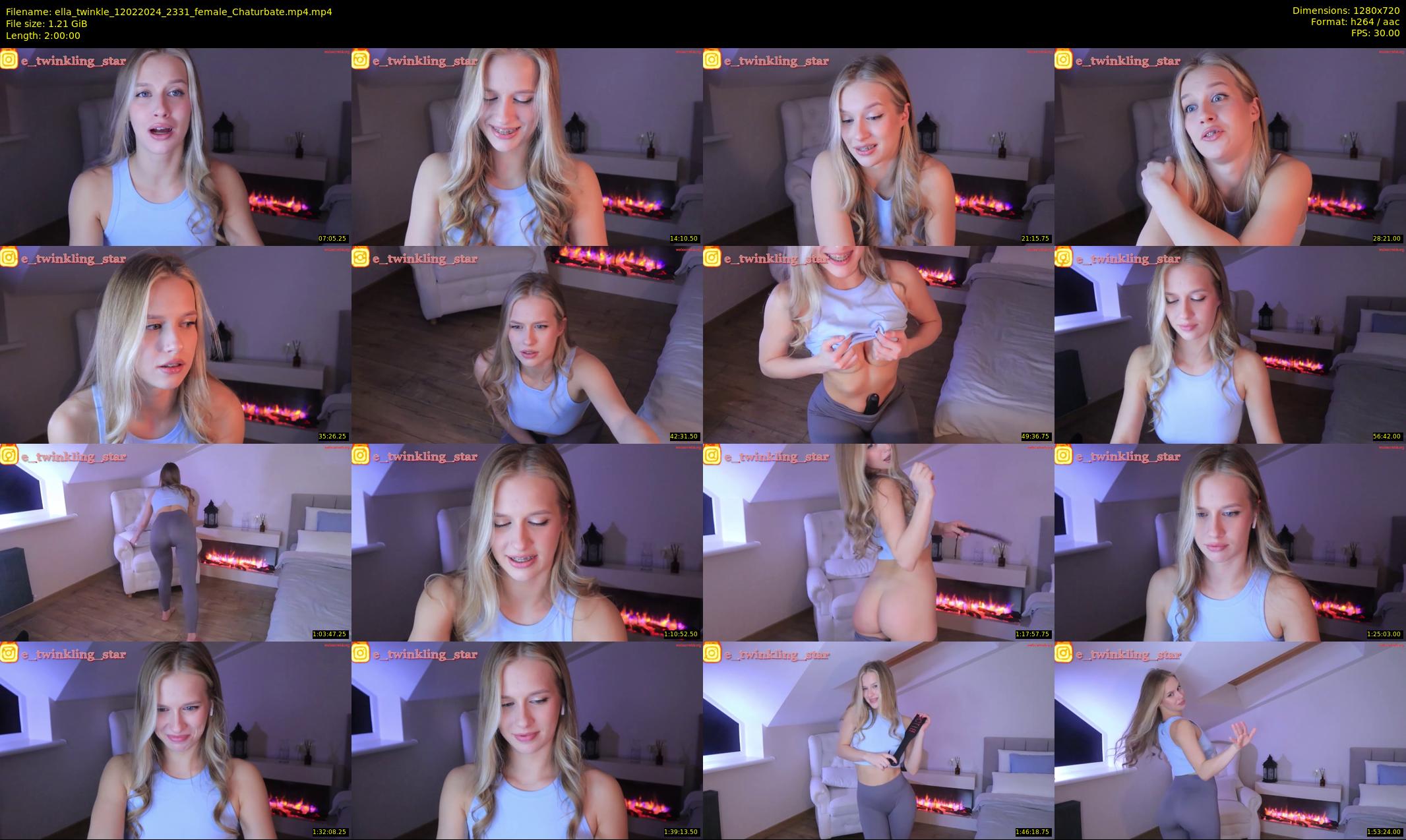 ella_twinkle — 120 minute Chaturbate female cam show recording, 720p, Feb 12, 2024