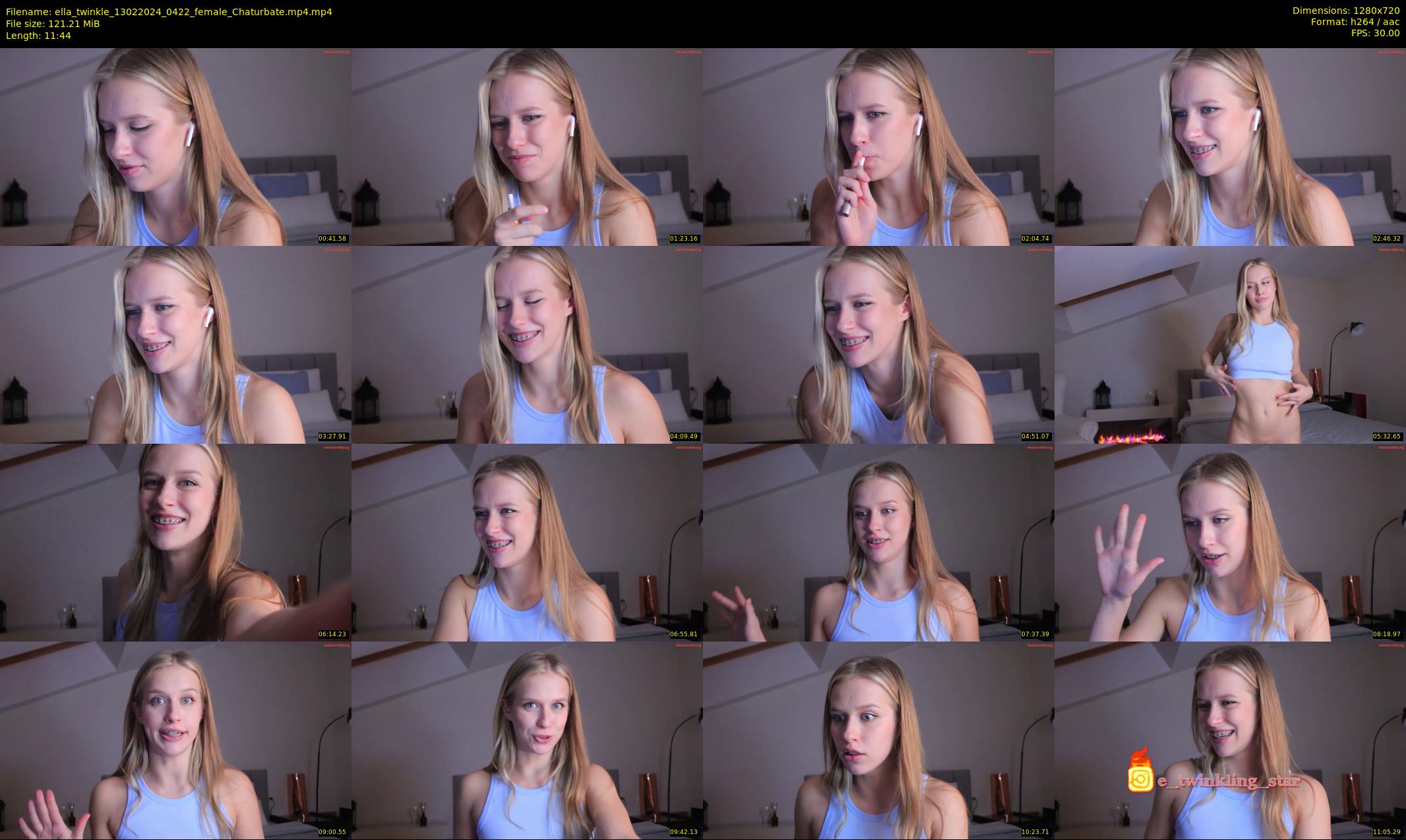 ella_twinkle — 12 minute Chaturbate female cam show recording, 720p, Feb 13, 2024