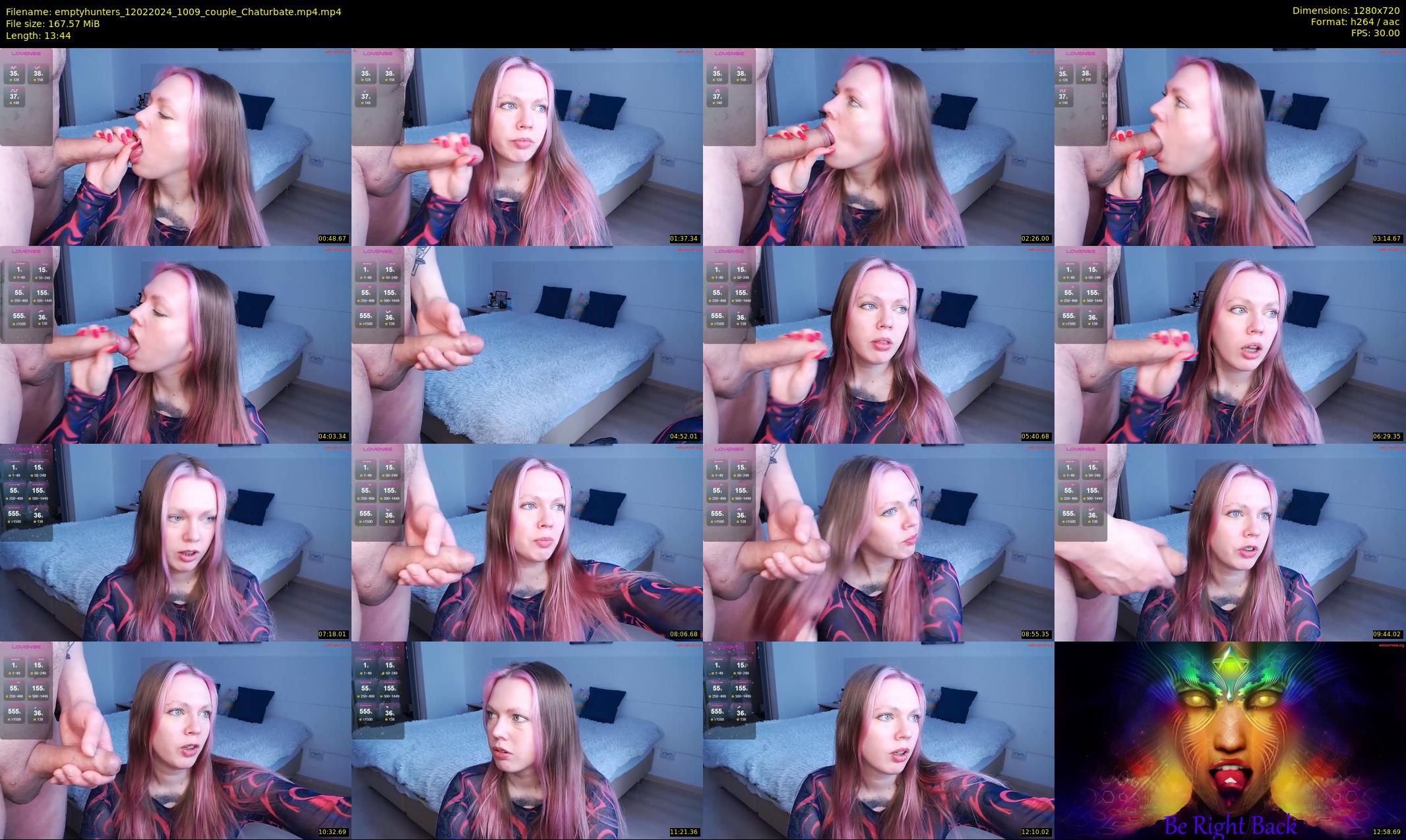 emptyhunters — 14 minute Chaturbate couple cam show recording, 720p, Feb 12, 2024