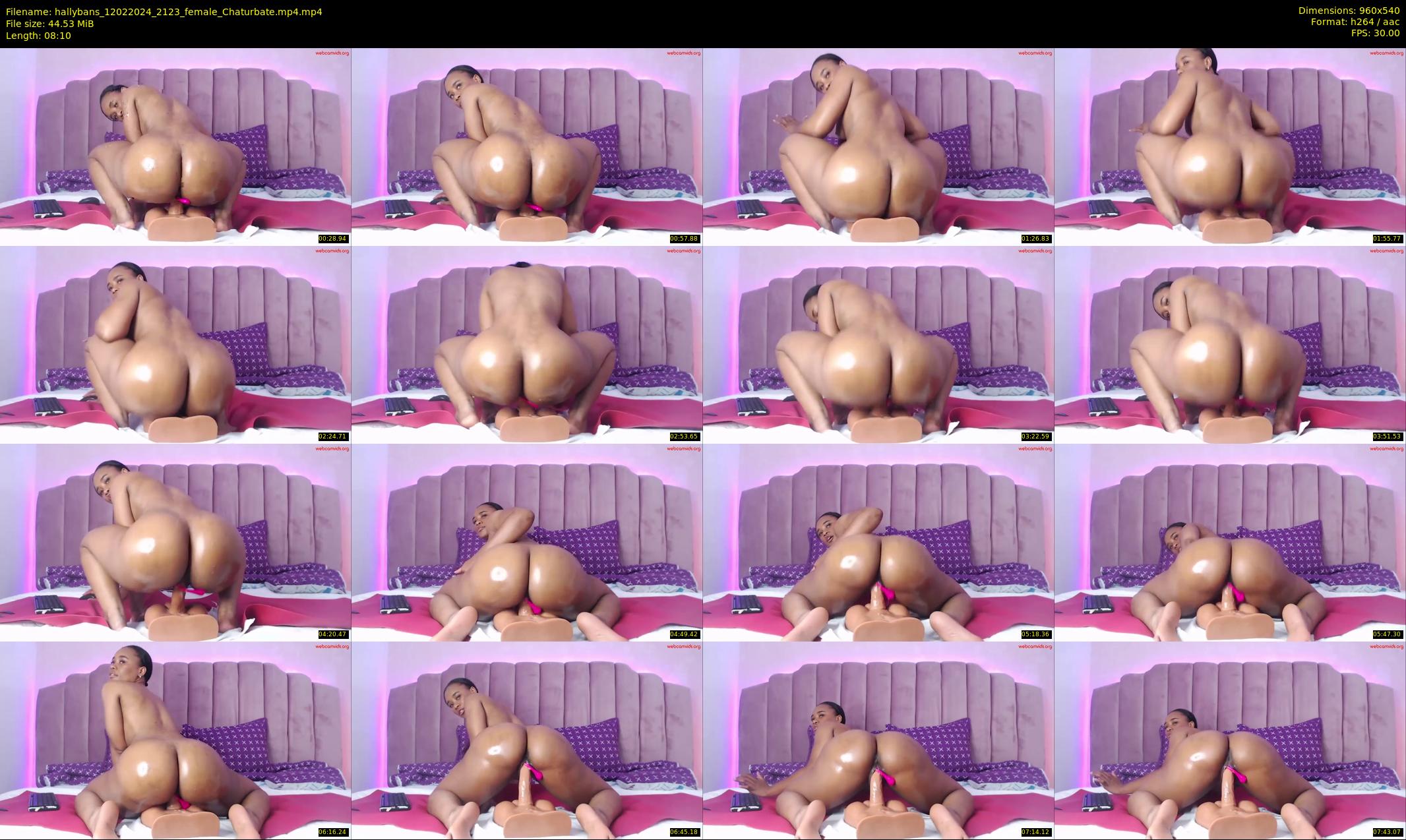hallybans — 9 minute Chaturbate female cam show recording, 480p, Feb 12, 2024