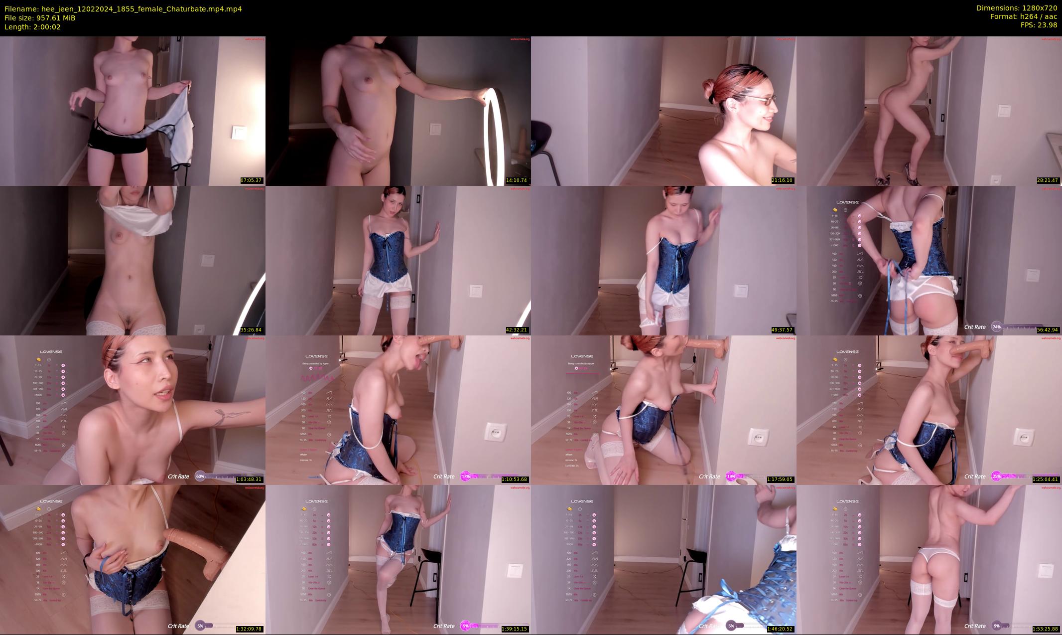 hee_jeen — 121 minute Chaturbate female cam show recording, 720p, Feb 12, 2024