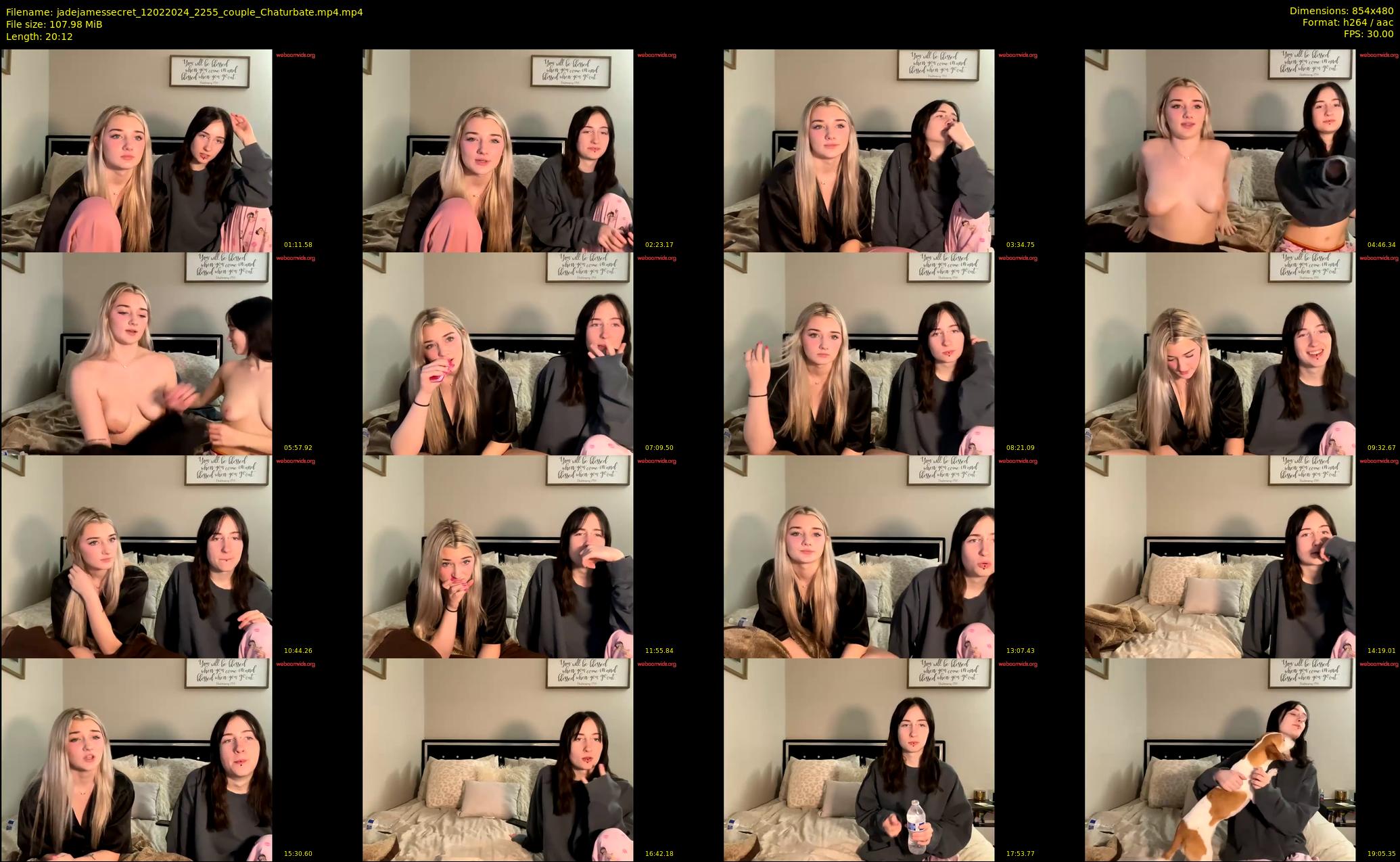 jadejamessecret — 21 minute Chaturbate couple cam show recording, 480p, Feb 12, 2024