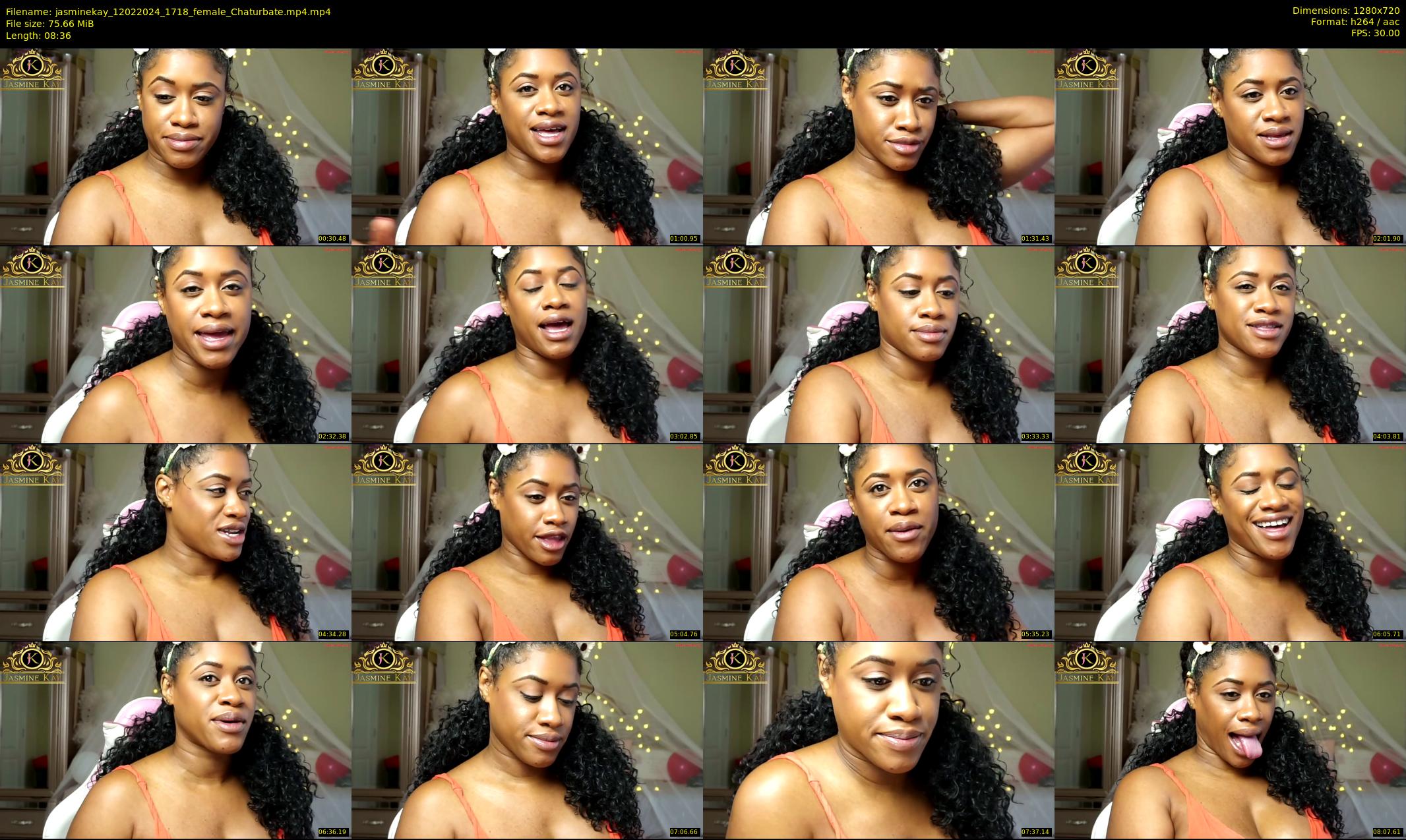 jasminekay — 9 minute Chaturbate female cam show recording, 720p, Feb 12, 2024