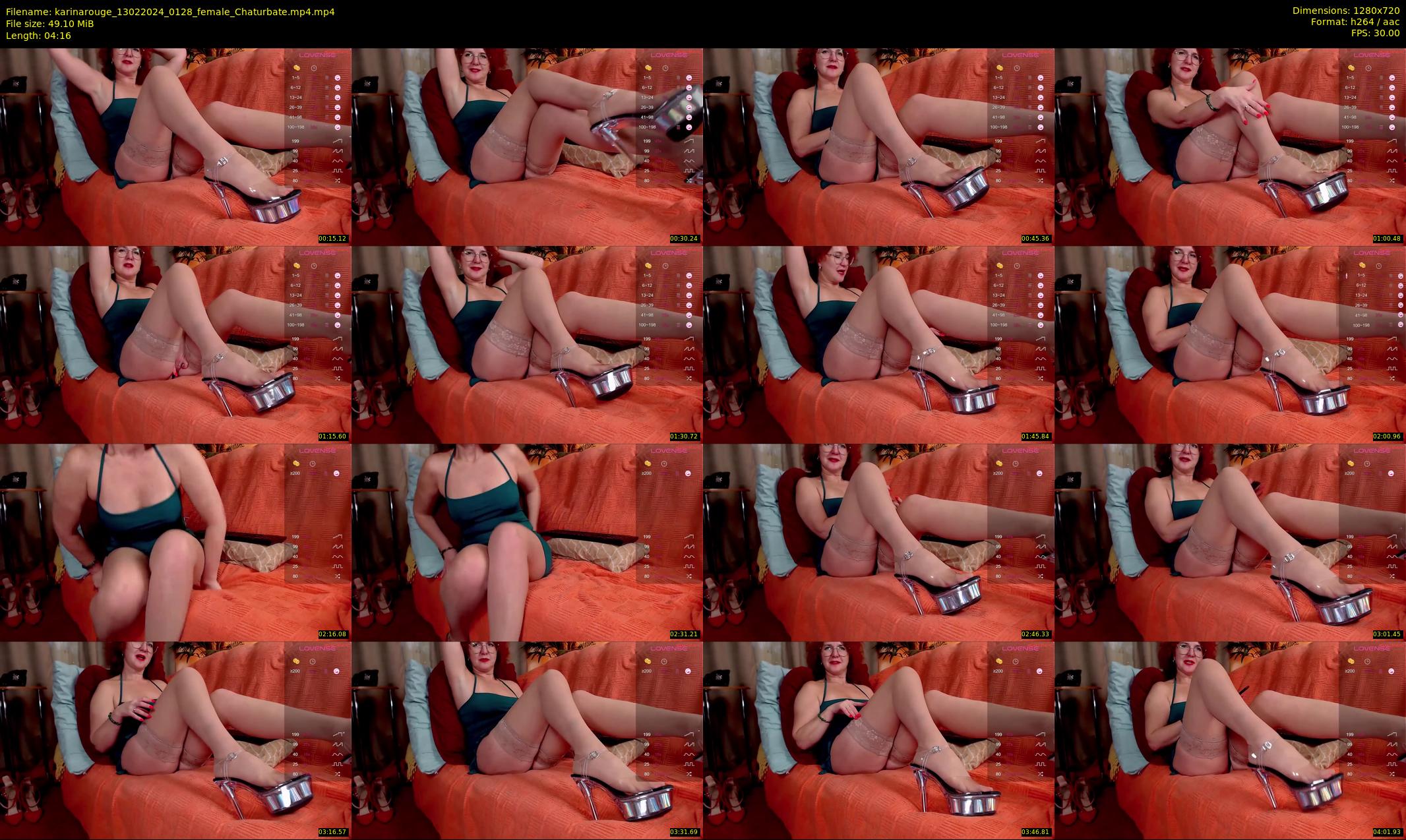 karinarouge — 5 minute Chaturbate female cam show recording, 720p, Feb 13, 2024