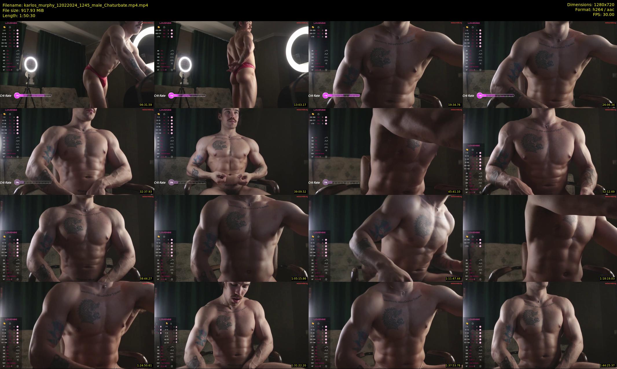 karlos_murphy — 111 minute Chaturbate male cam show recording, 720p, Feb 12, 2024