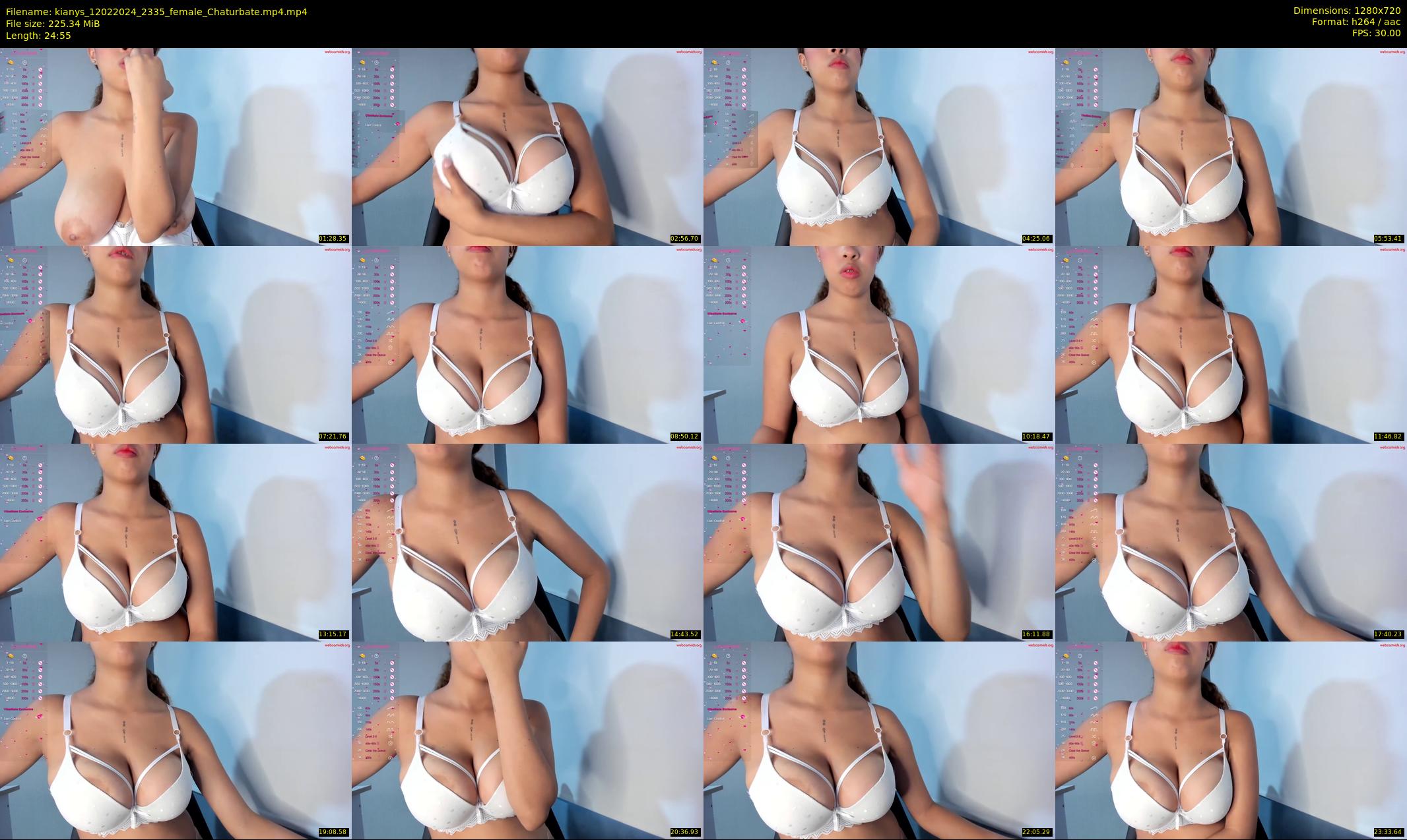 kianys — 25 minute Chaturbate female cam show recording, 720p, Feb 12, 2024