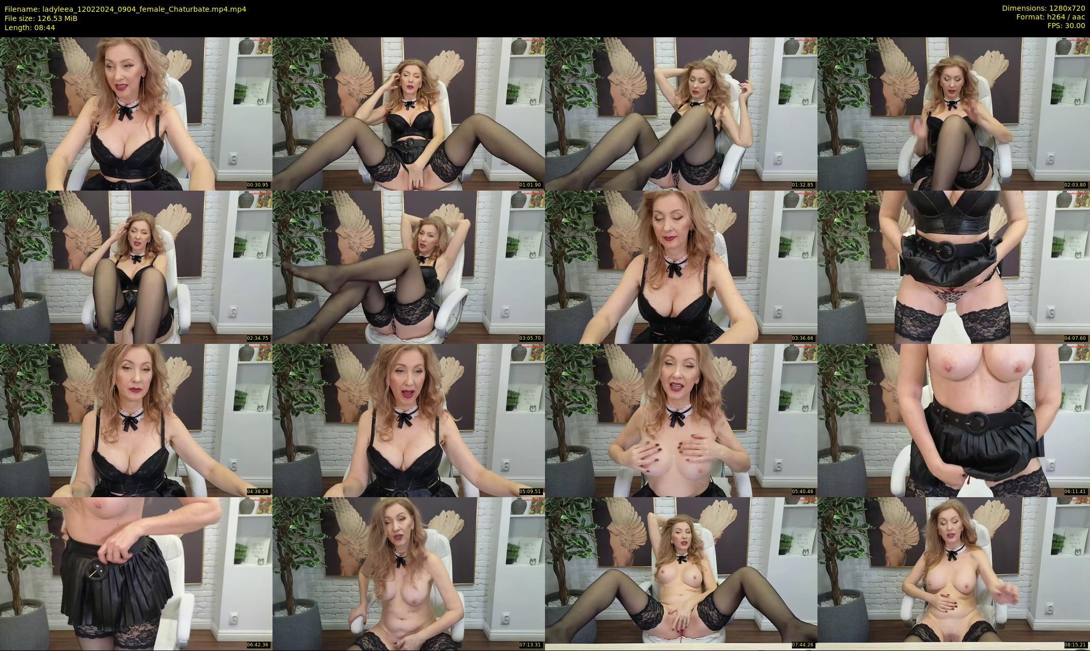 ladyleea — 9 minute Chaturbate female cam show recording, 720p, Feb 12, 2024