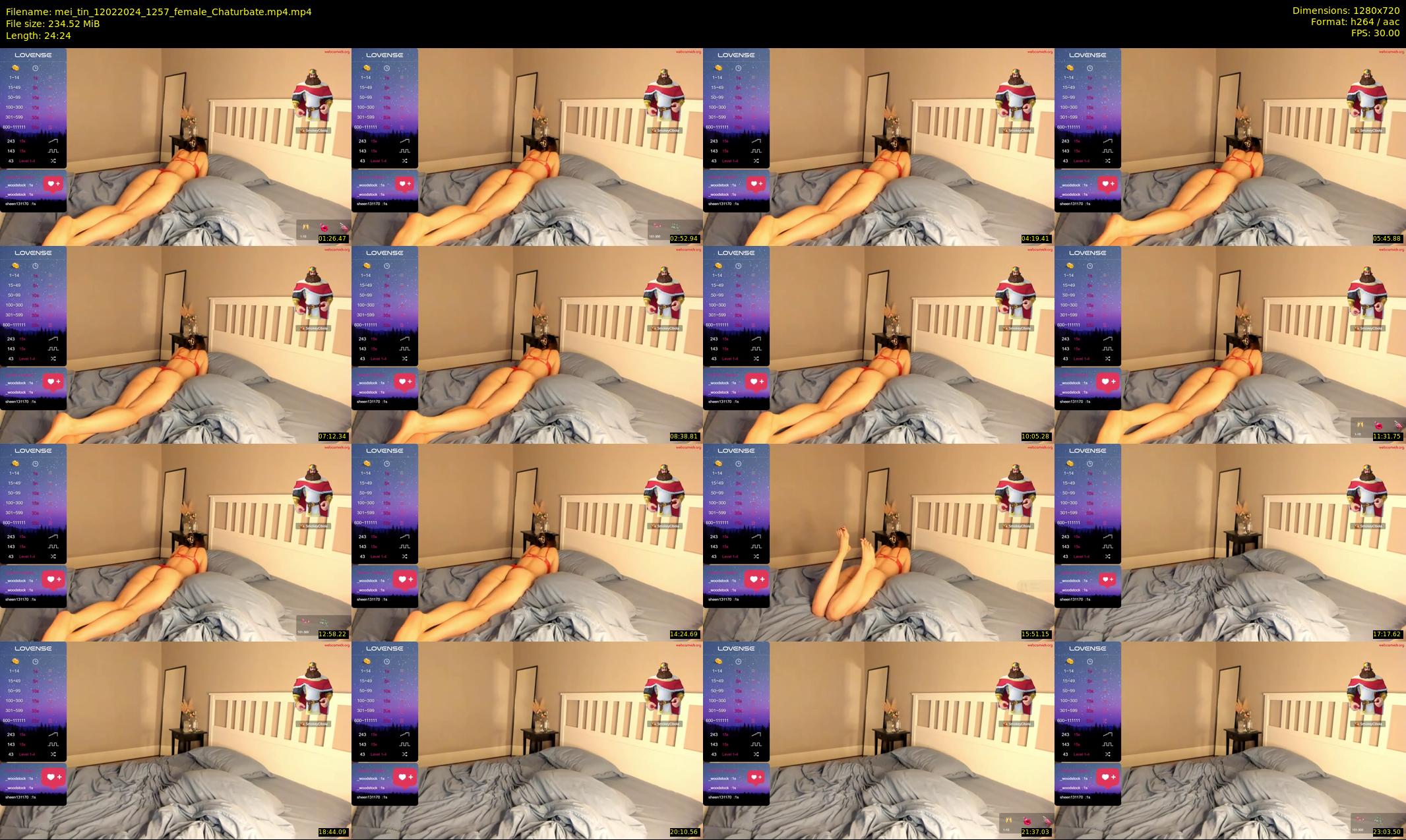 mei_tin — 25 minute Chaturbate female cam show recording, 720p, Feb 12, 2024