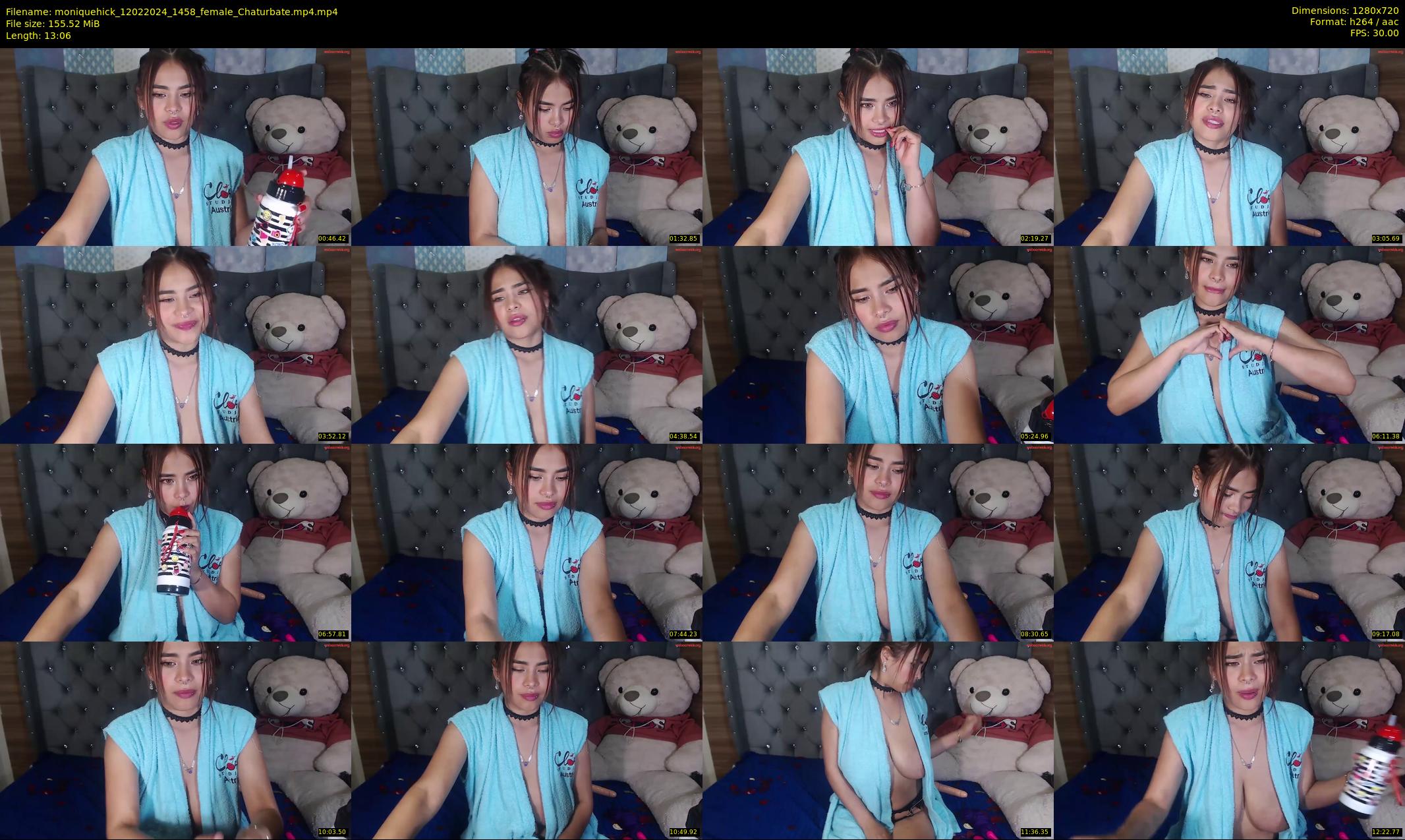 moniquehick — 14 minute Chaturbate female cam show recording, 720p, Feb 12, 2024