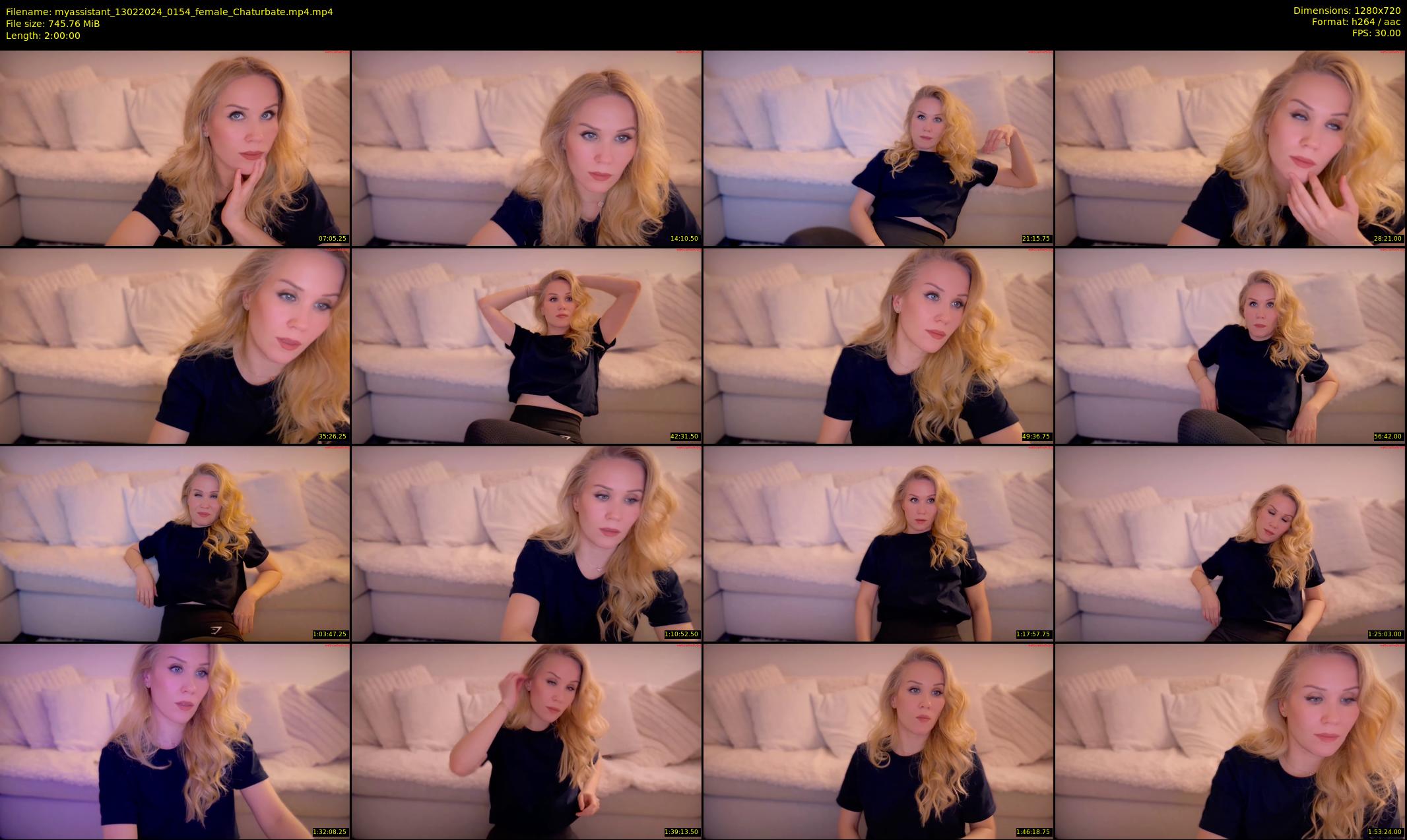 myassistant — 120 minute Chaturbate female cam show recording, 720p, Feb 13, 2024