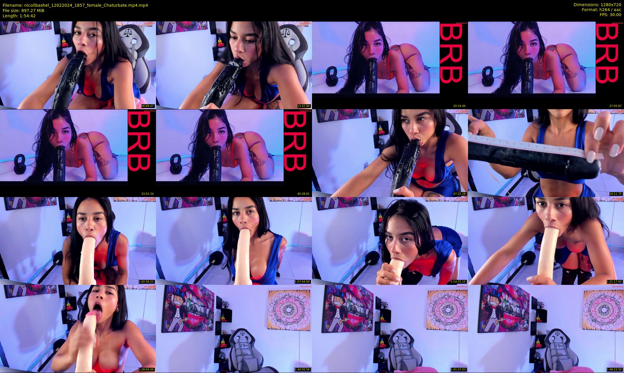 nicollbashel — 115 minute Chaturbate female cam show recording, 720p, Feb 12, 2024