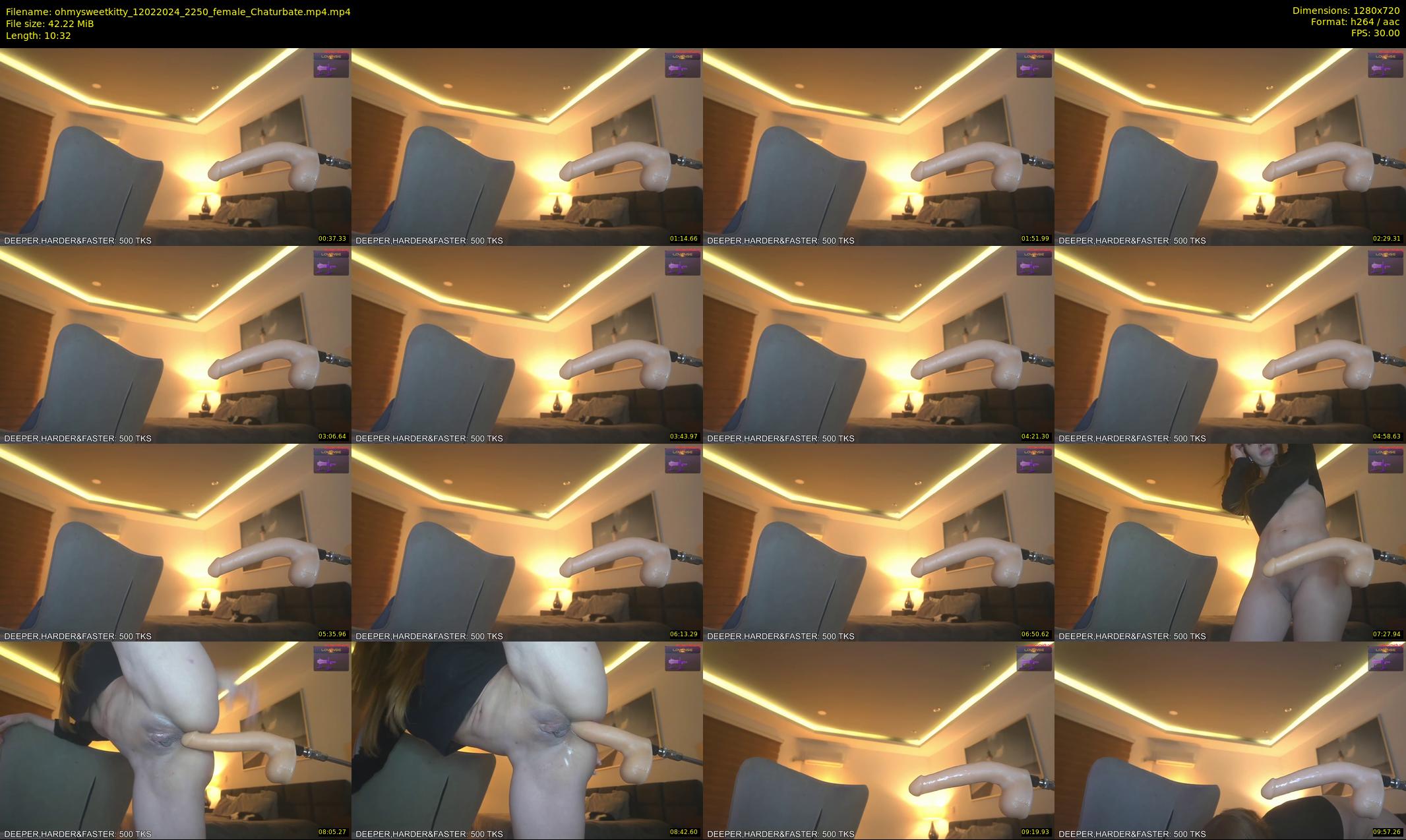ohmysweetkitty — 11 minute Chaturbate female cam show recording, 720p, Feb 12, 2024