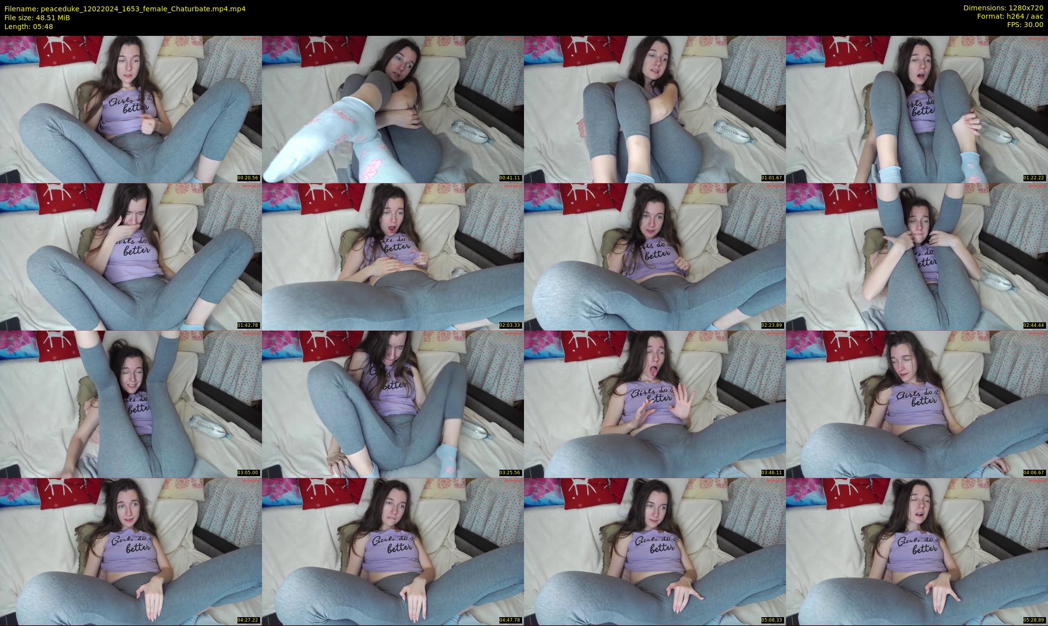 peaceduke — 6 minute Chaturbate female cam show recording, 720p, Feb 12, 2024