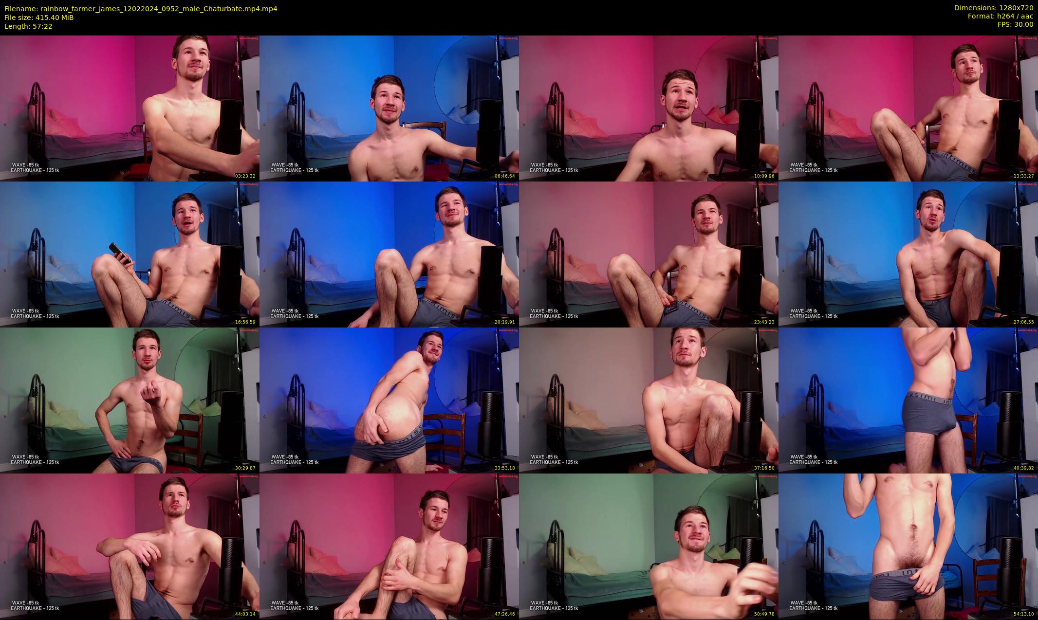 rainbow_farmer_james — 58 minute Chaturbate male cam show recording, 720p, Feb 12, 2024