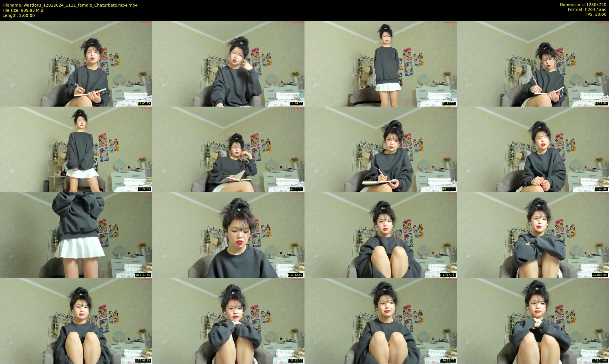 wastforu — 120 minute Chaturbate female cam show recording, 720p, Feb 12, 2024