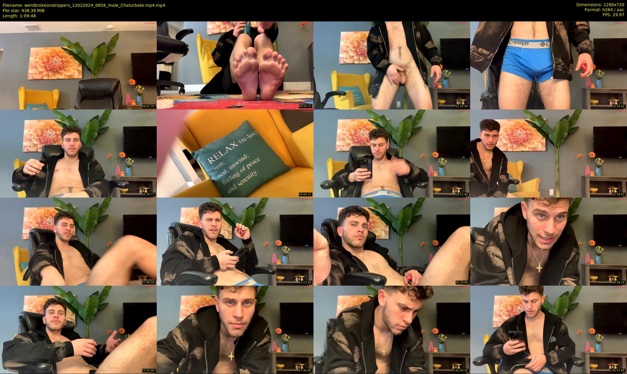 wentbrokeonstrippers — 70 minute Chaturbate male cam show recording, 720p, Feb 12, 2024