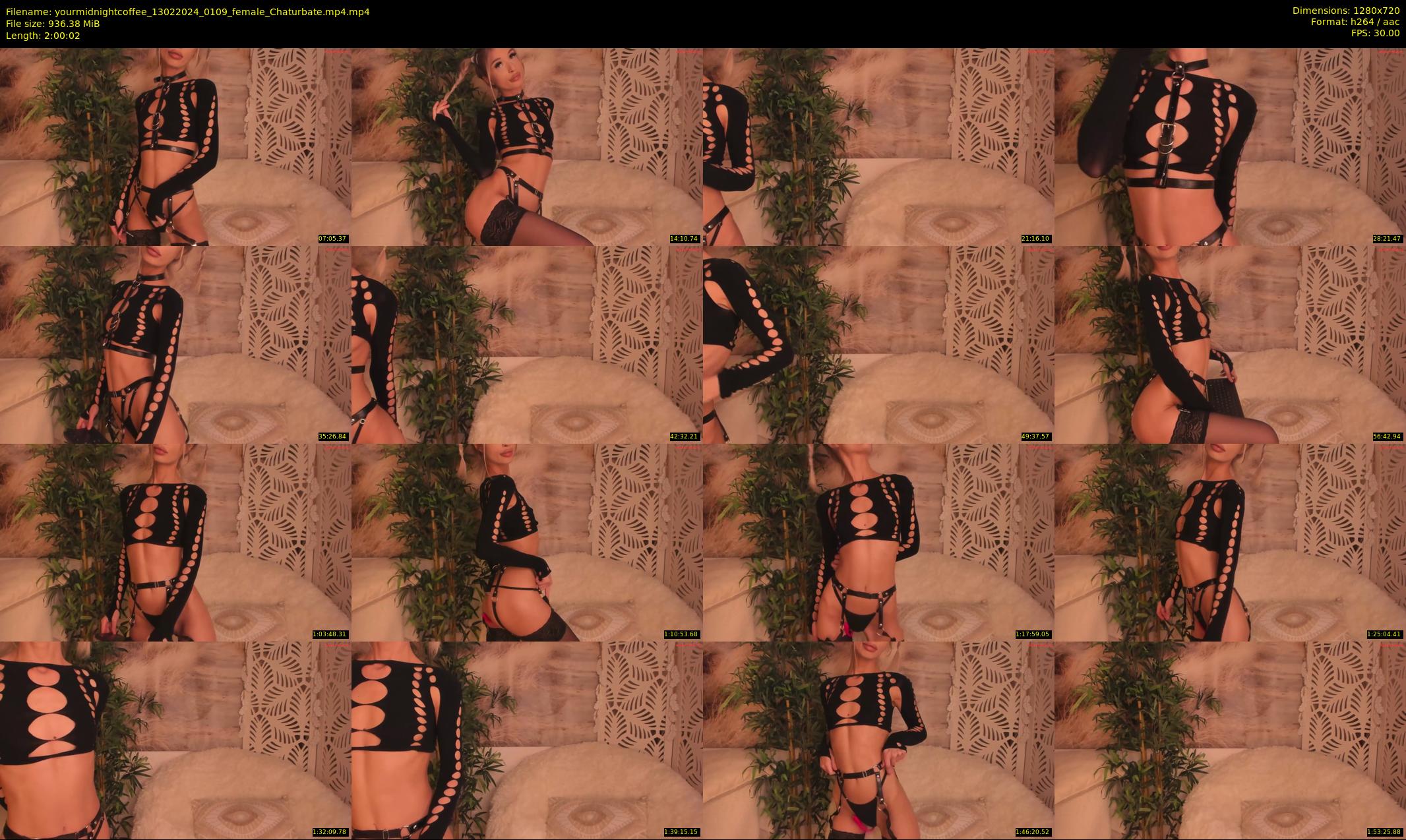 yourmidnightcoffee — 121 minute Chaturbate female cam show recording, 720p, Feb 13, 2024