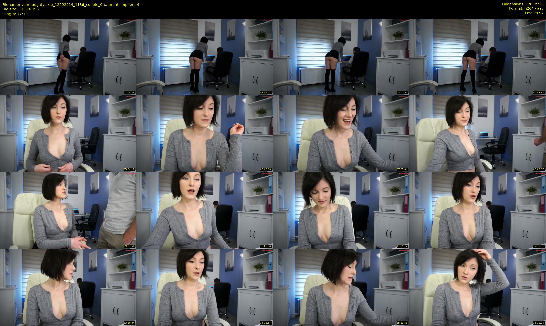 yournaughtypixie — 18 minute Chaturbate couple cam show recording, 720p, Feb 12, 2024