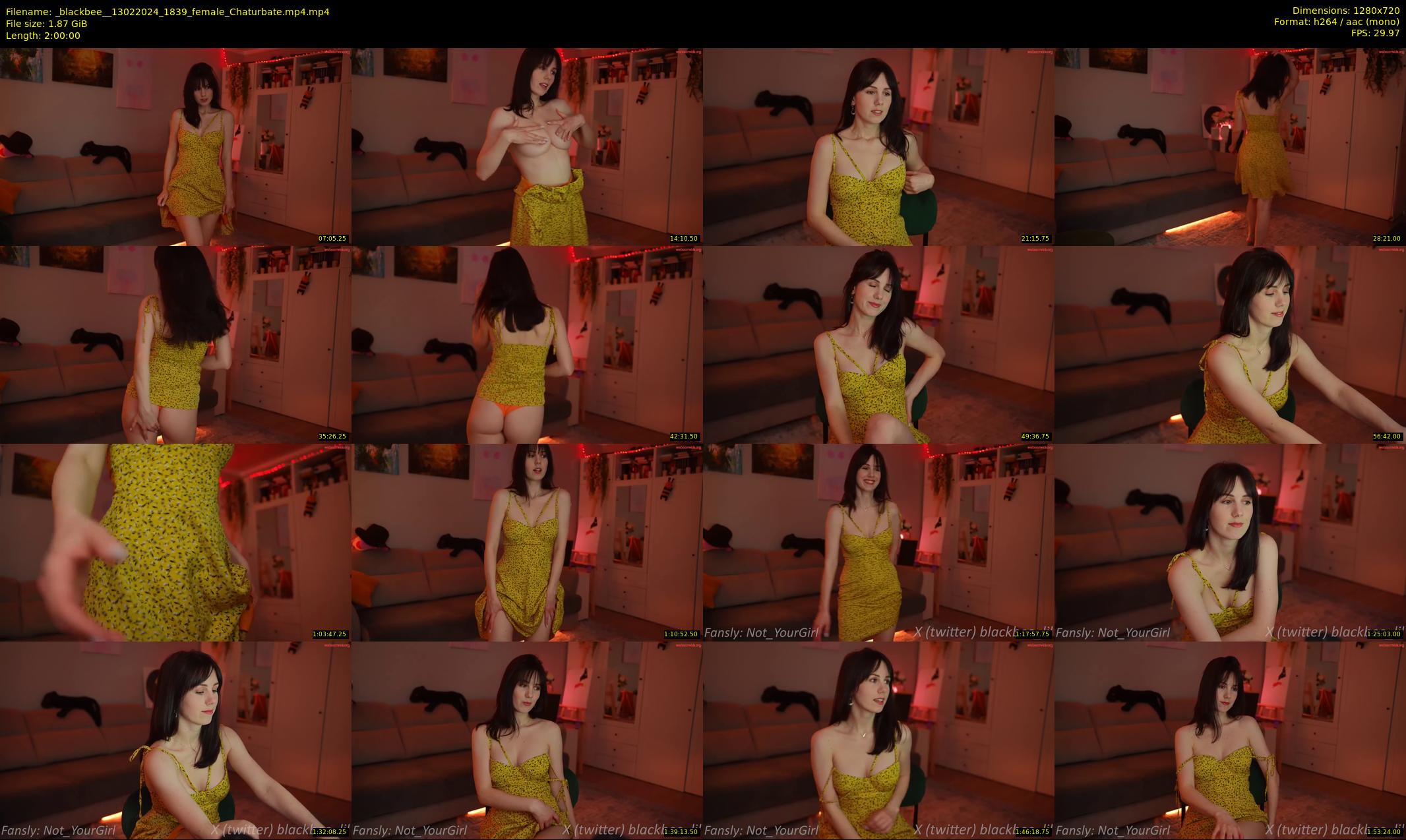_blackbee_ — 120 minute Chaturbate female cam show recording, 720p, Feb 13, 2024