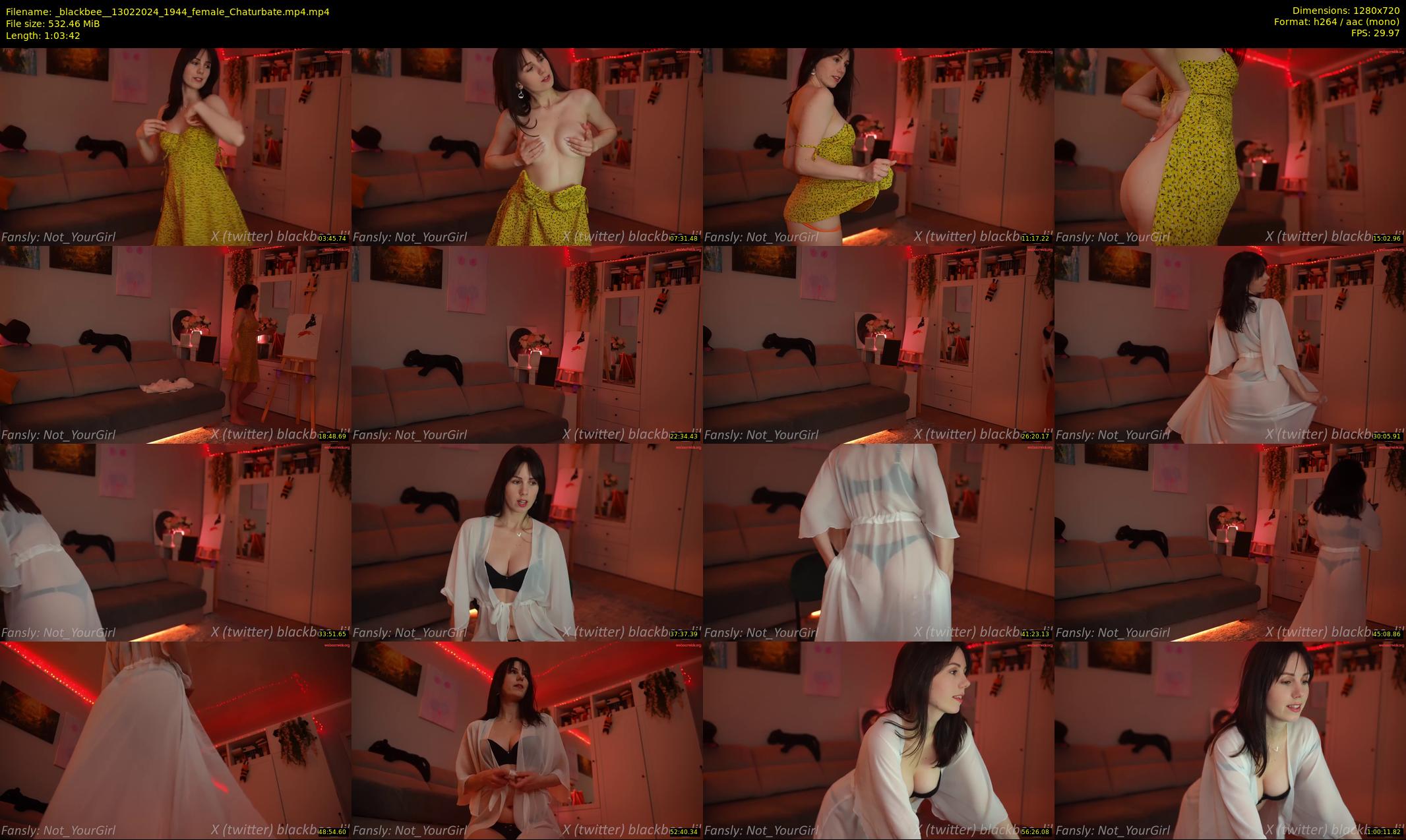 _blackbee_ — 64 minute Chaturbate female cam show recording, 720p, Feb 13, 2024