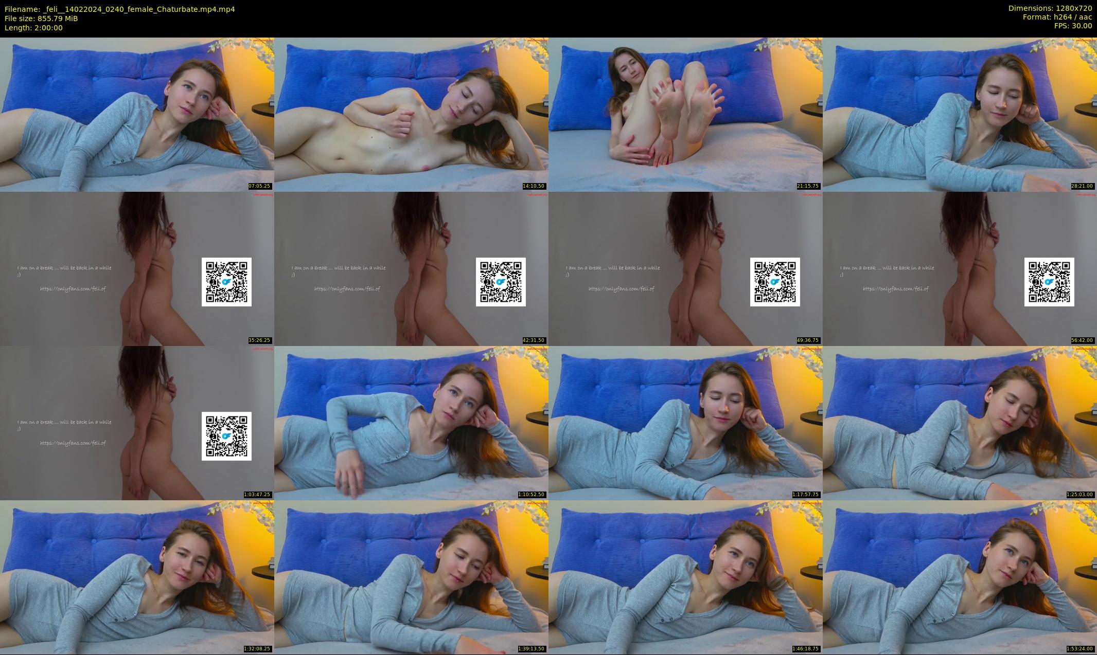 _feli_ — 120 minute Chaturbate female cam show recording, 720p, Feb 14, 2024