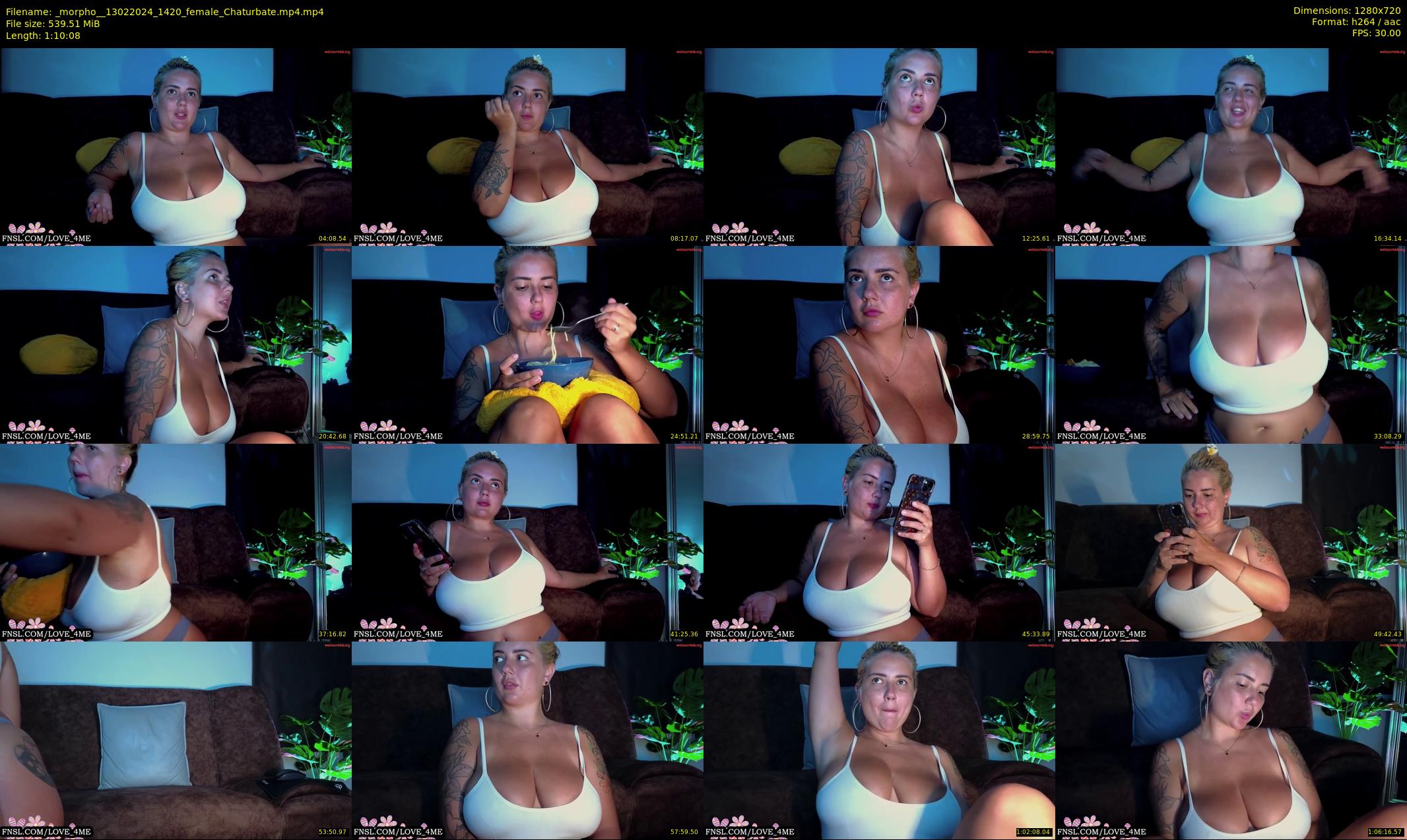 _morpho_ — 71 minute Chaturbate female cam show recording, 720p, Feb 13, 2024