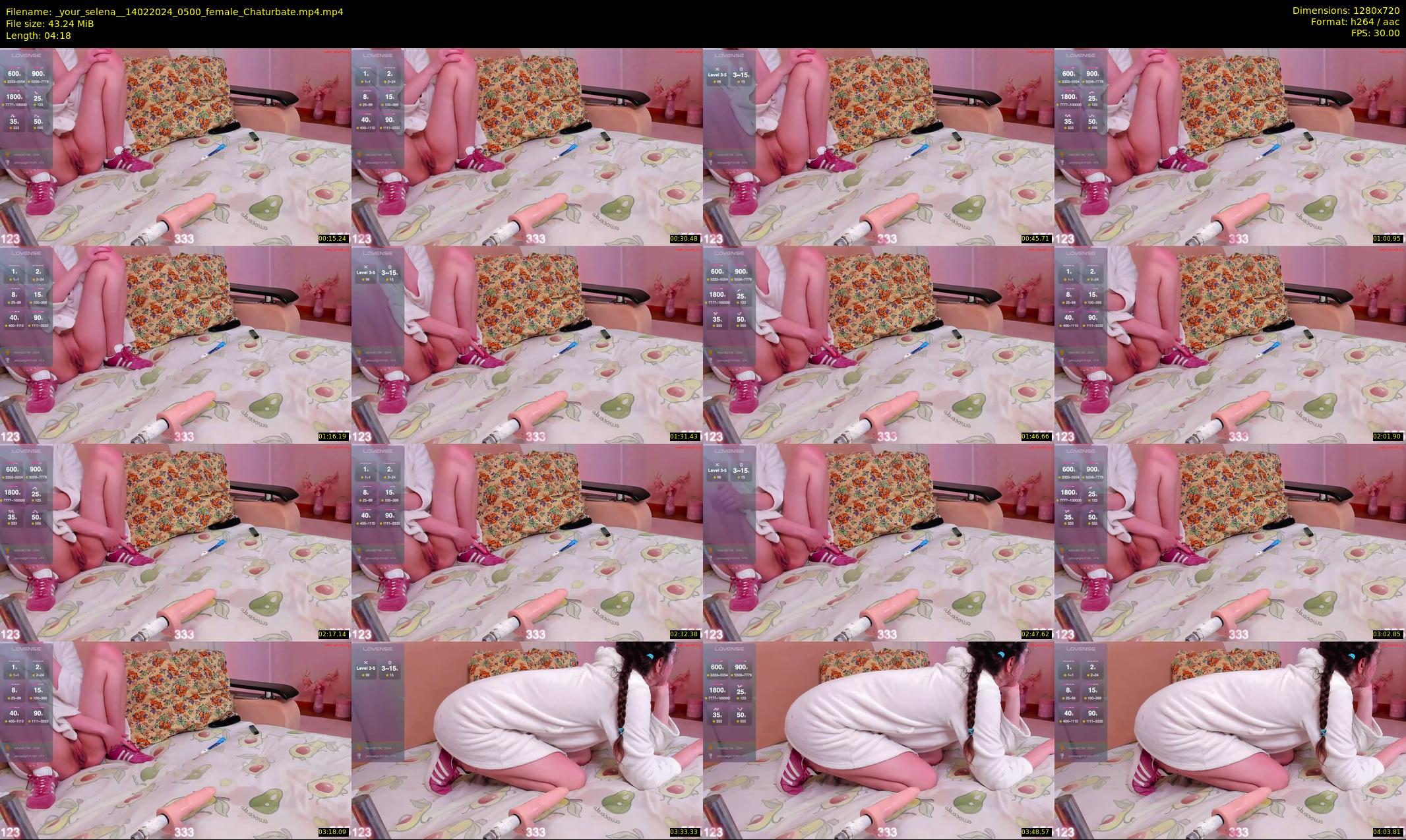 _your_selena_ — 5 minute Chaturbate female cam show recording, 720p, Feb 14, 2024