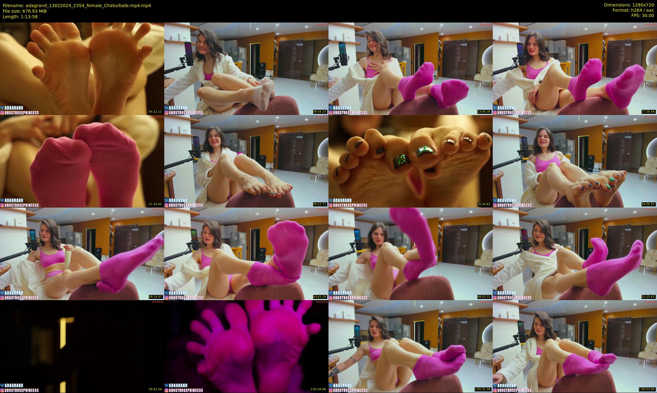adagrand — 74 minute Chaturbate female cam show recording, 720p, Feb 13, 2024