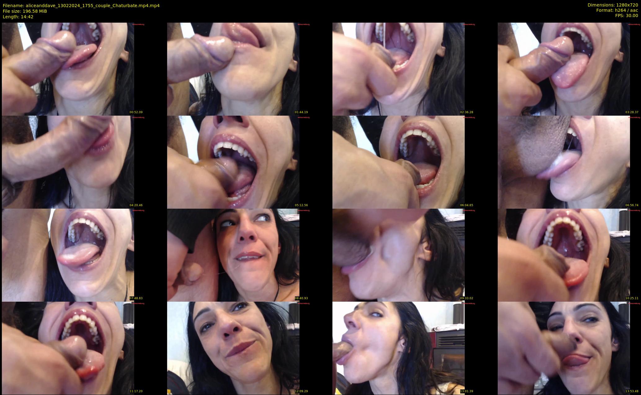 aliceanddave — 15 minute Chaturbate couple cam show recording, 720p, Feb 13, 2024