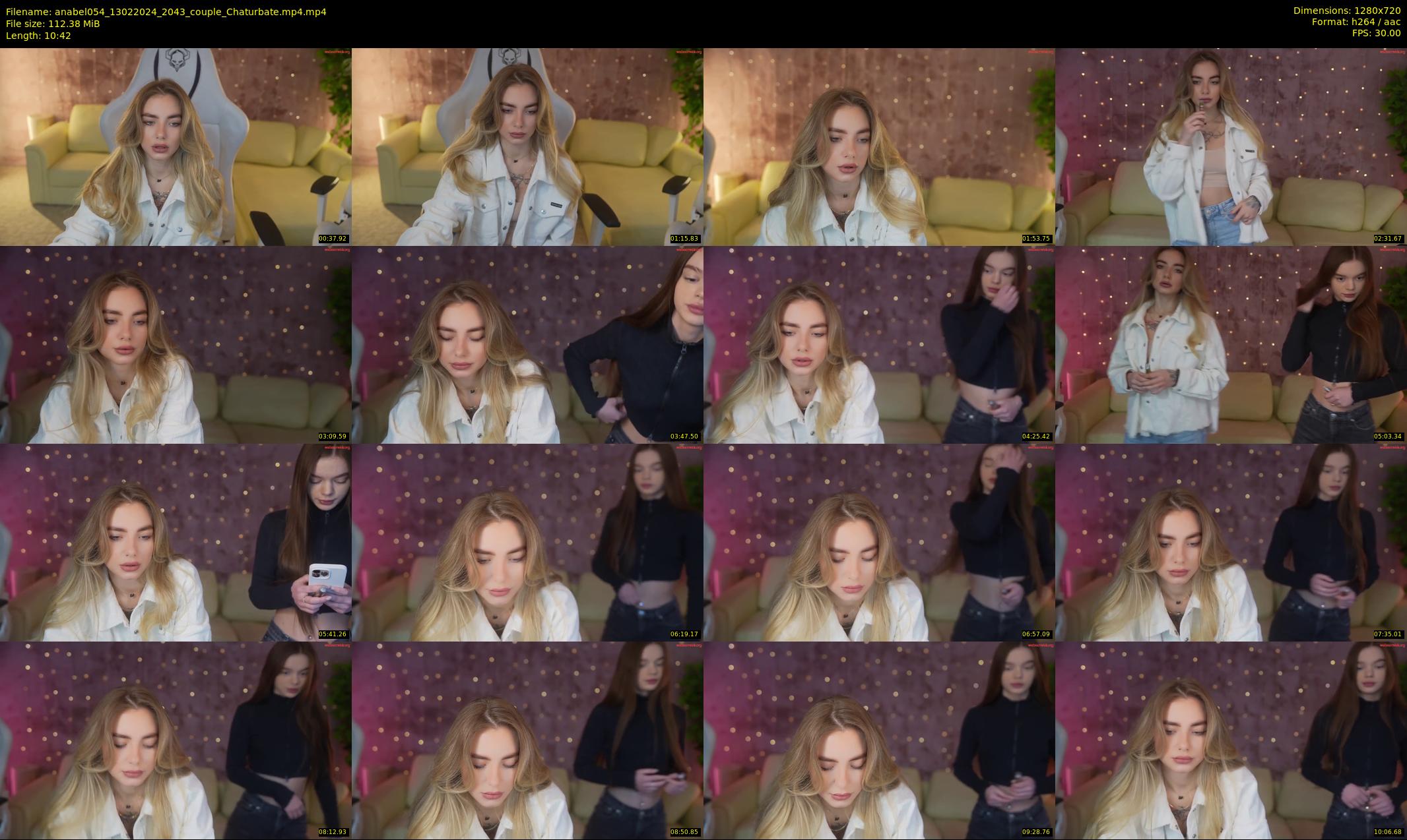 anabel054 — 11 minute Chaturbate female cam show recording, 720p, Feb 13, 2024