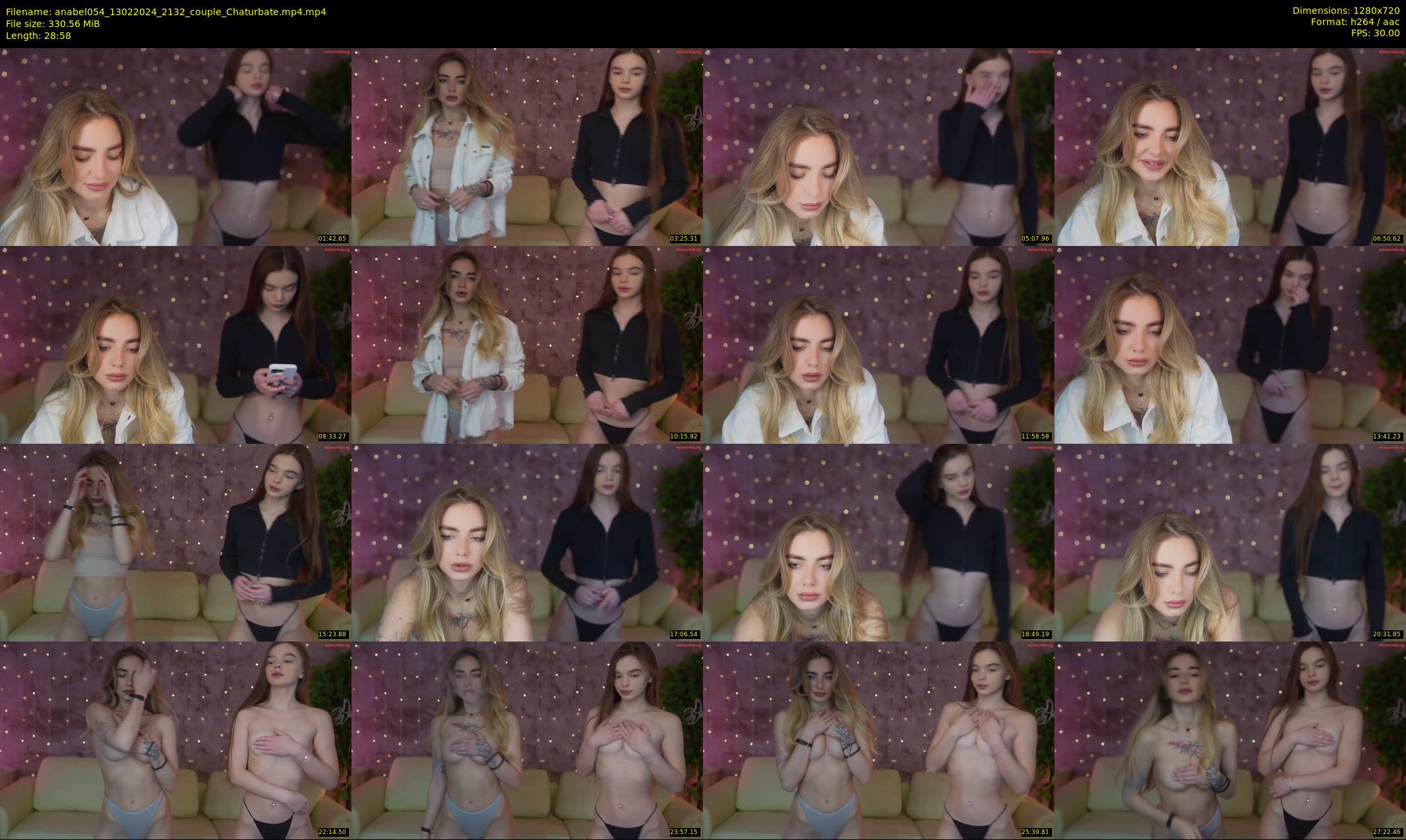 anabel054 — 29 minute Chaturbate female cam show recording, 720p, Feb 13, 2024