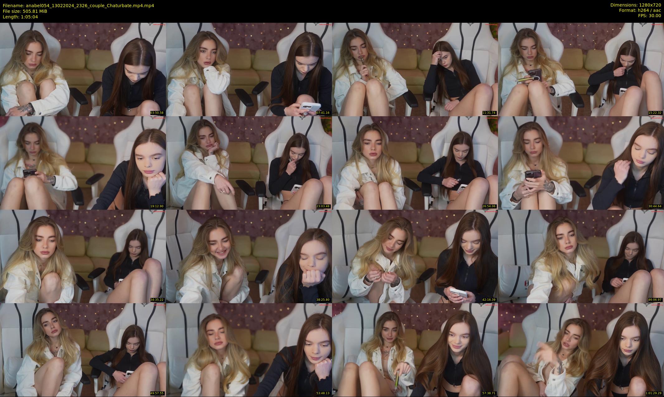 anabel054 — 66 minute Chaturbate female cam show recording, 720p, Feb 13, 2024