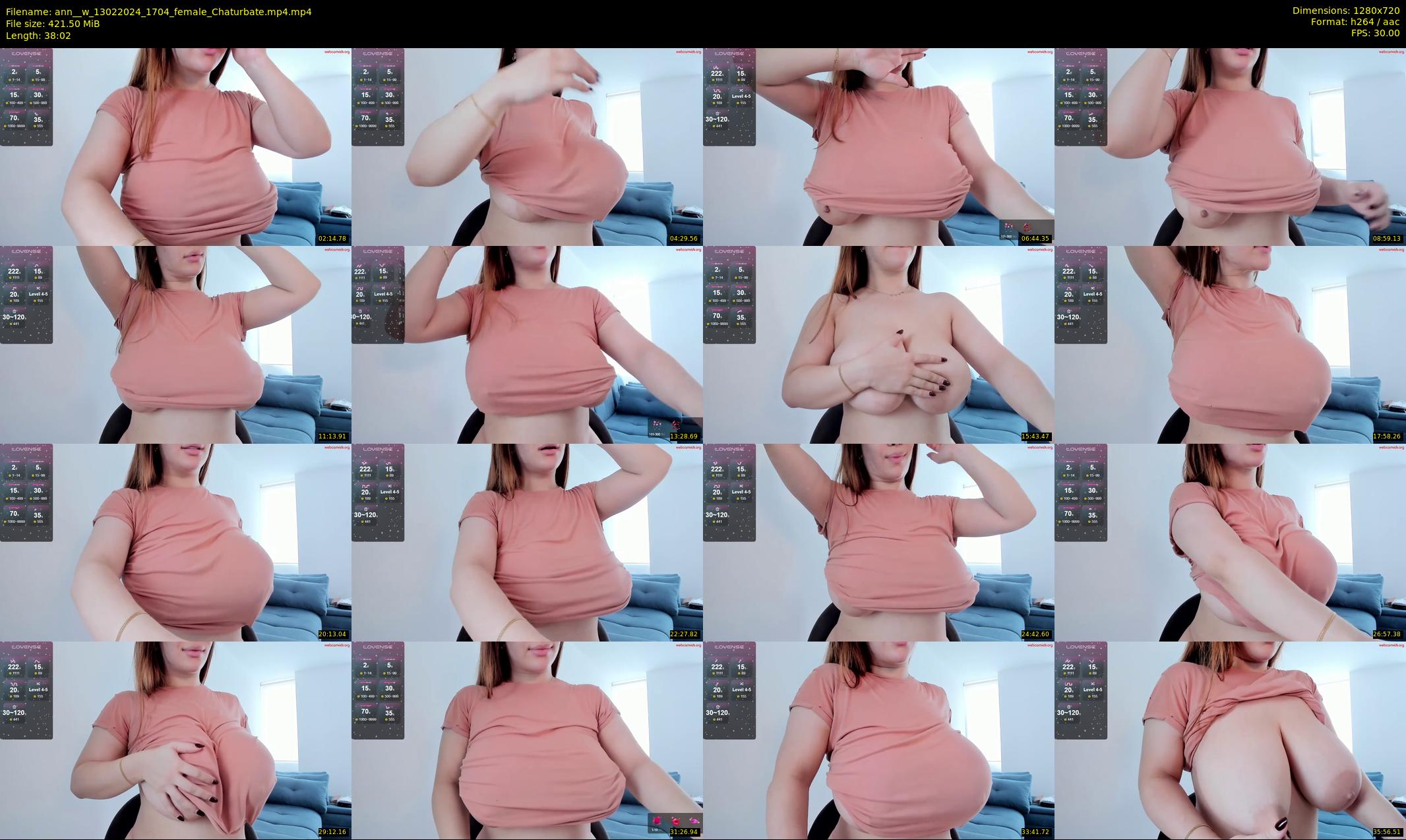 ann__w — 39 minute Chaturbate female cam show recording, 720p, Feb 13, 2024
