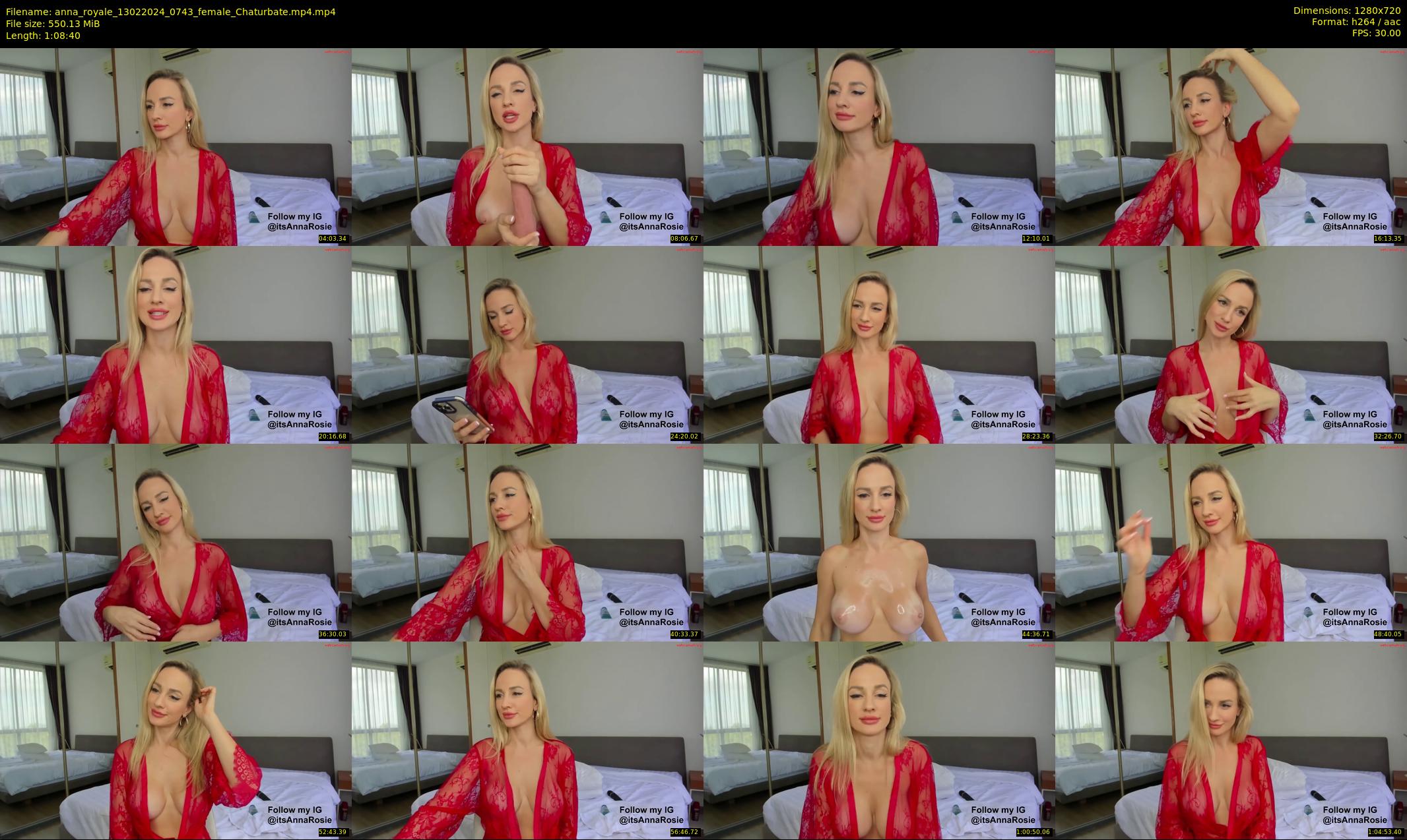 anna_royale — 69 minute Chaturbate female cam show recording, 720p, Feb 13, 2024