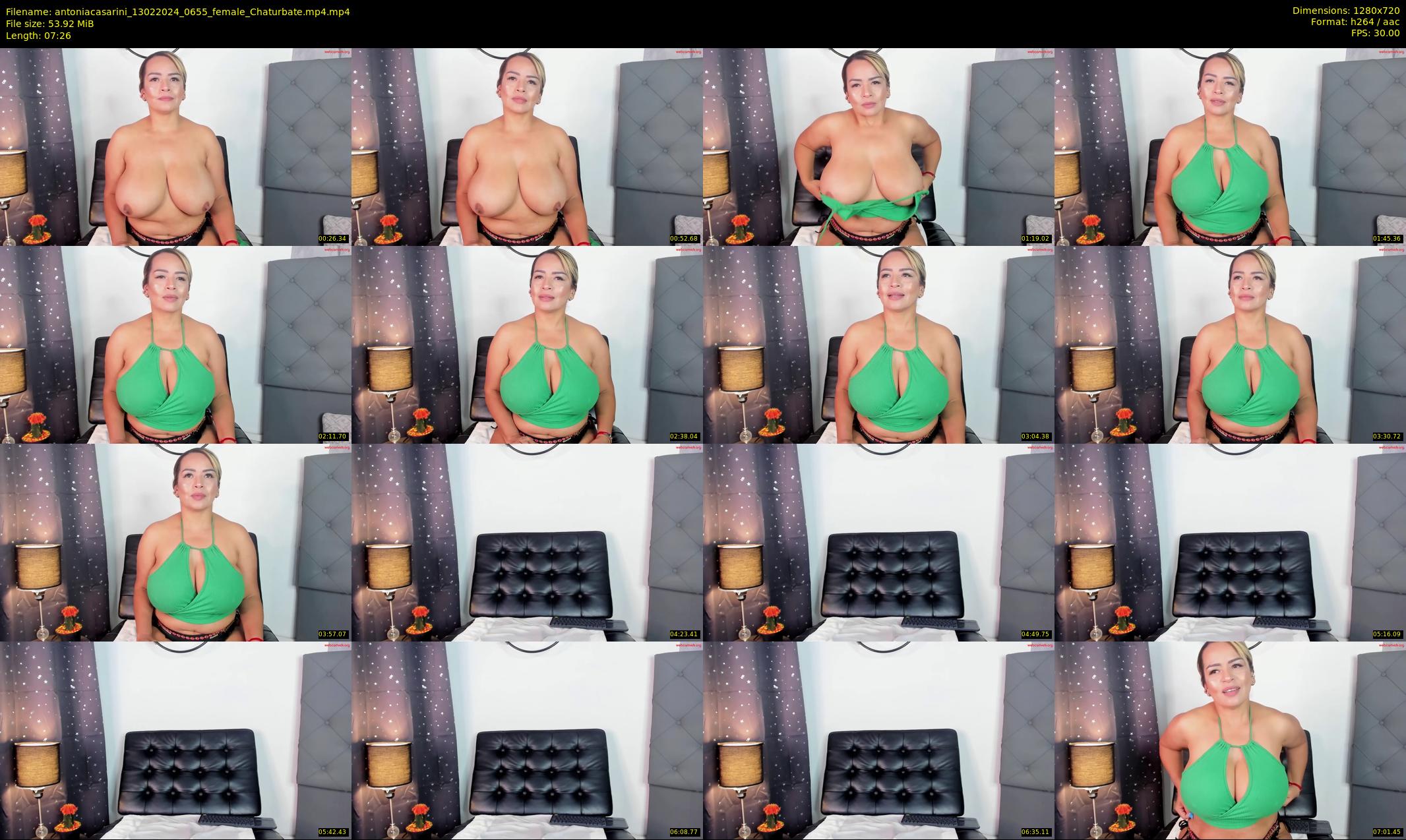 antoniacasarini — 8 minute Chaturbate female cam show recording, 720p, Feb 13, 2024