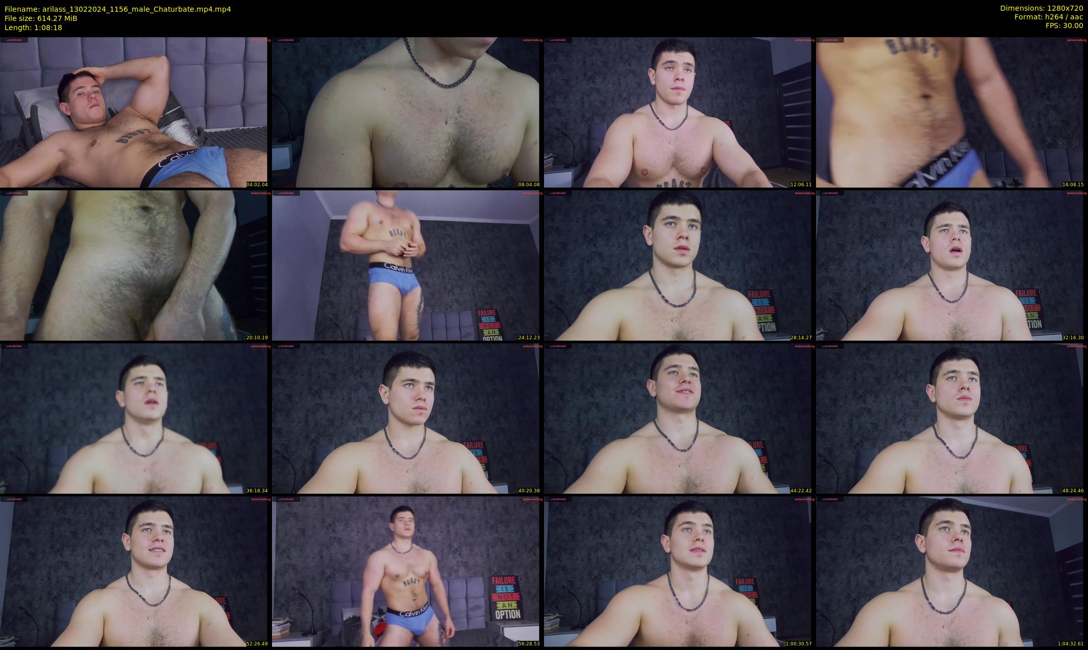 arilass — 69 minute Chaturbate male cam show recording, 720p, Feb 13, 2024
