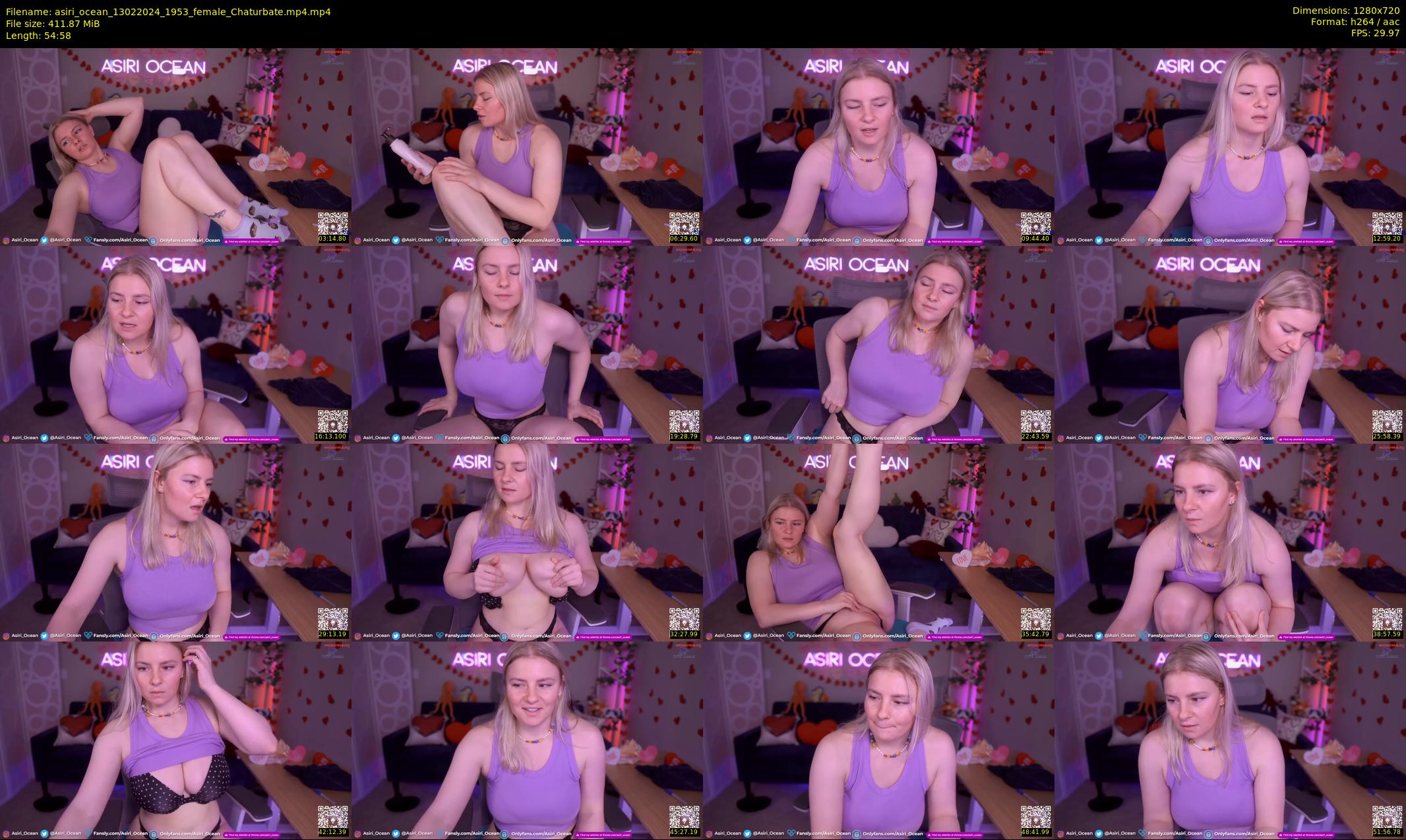 asiri_ocean — 55 minute Chaturbate female cam show recording, 720p, Feb 13, 2024