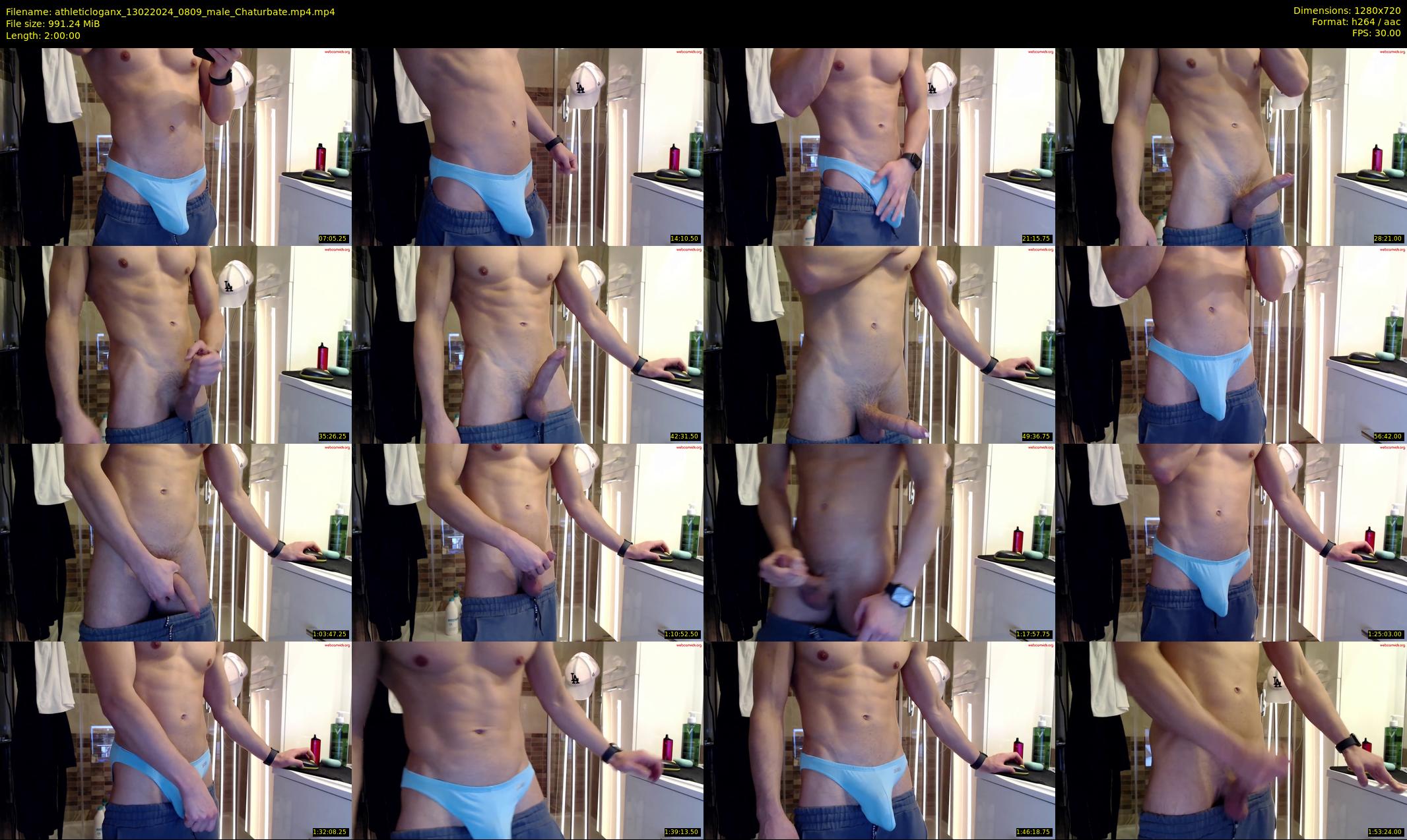 athleticloganx — 120 minute Chaturbate male cam show recording, 720p, Feb 13, 2024