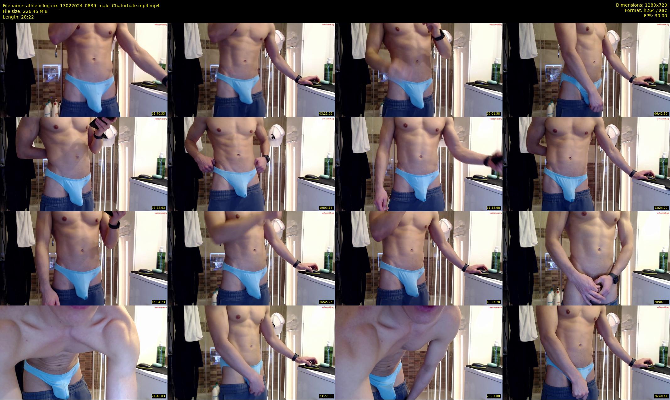 athleticloganx — 29 minute Chaturbate male cam show recording, 720p, Feb 13, 2024