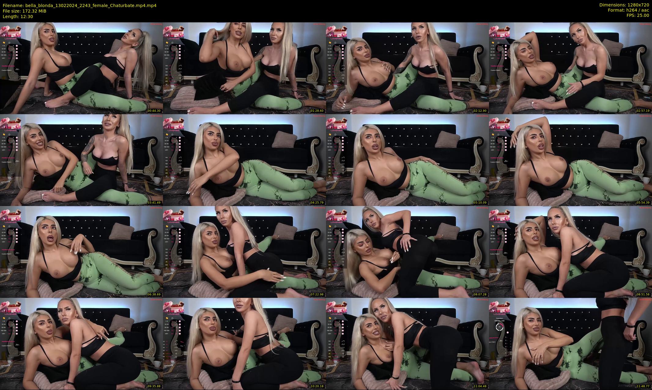 bella_blonda — 13 minute Chaturbate female cam show recording, 720p, Feb 13, 2024