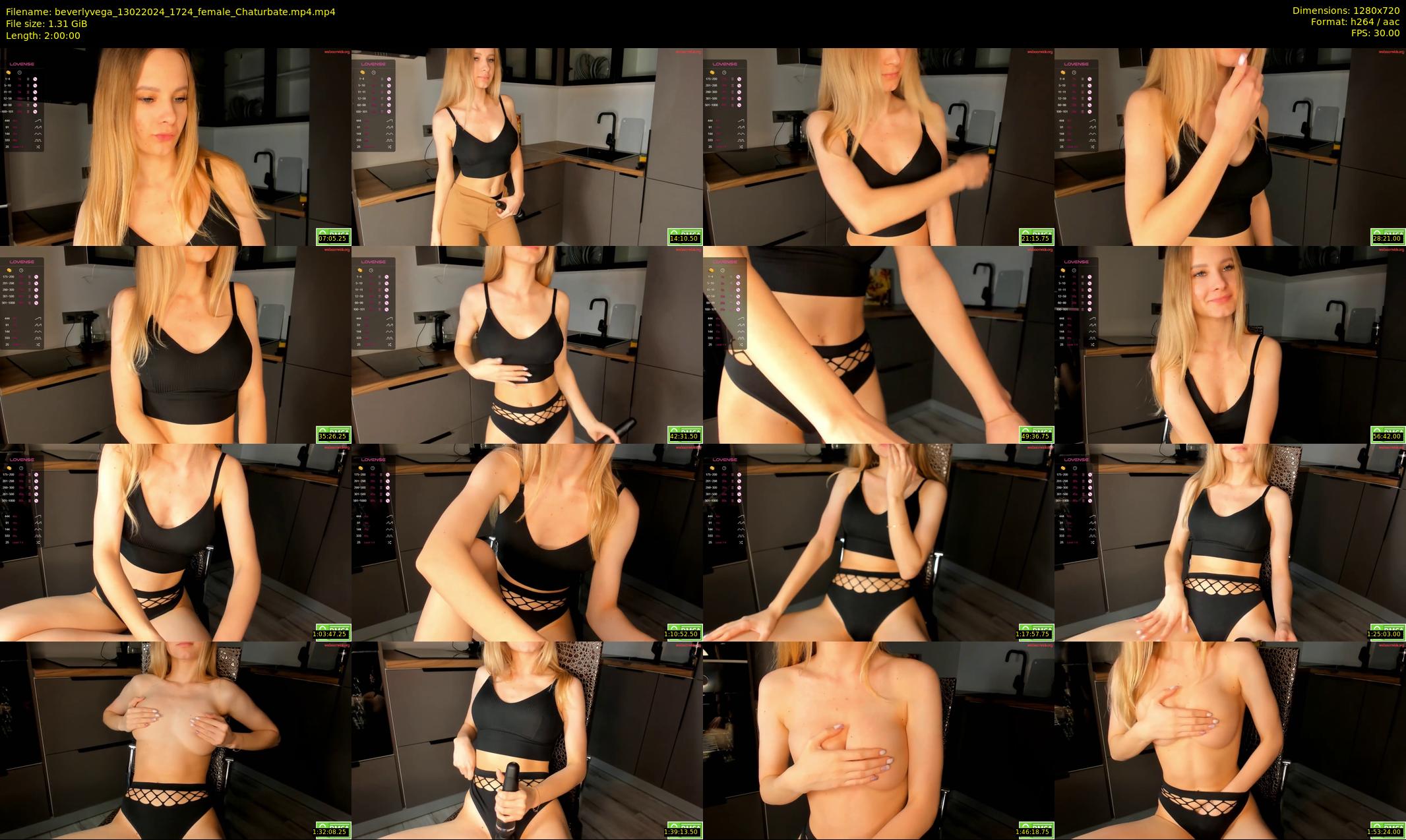 beverlyvega — 120 minute Chaturbate couple cam show recording, 720p, Feb 13, 2024