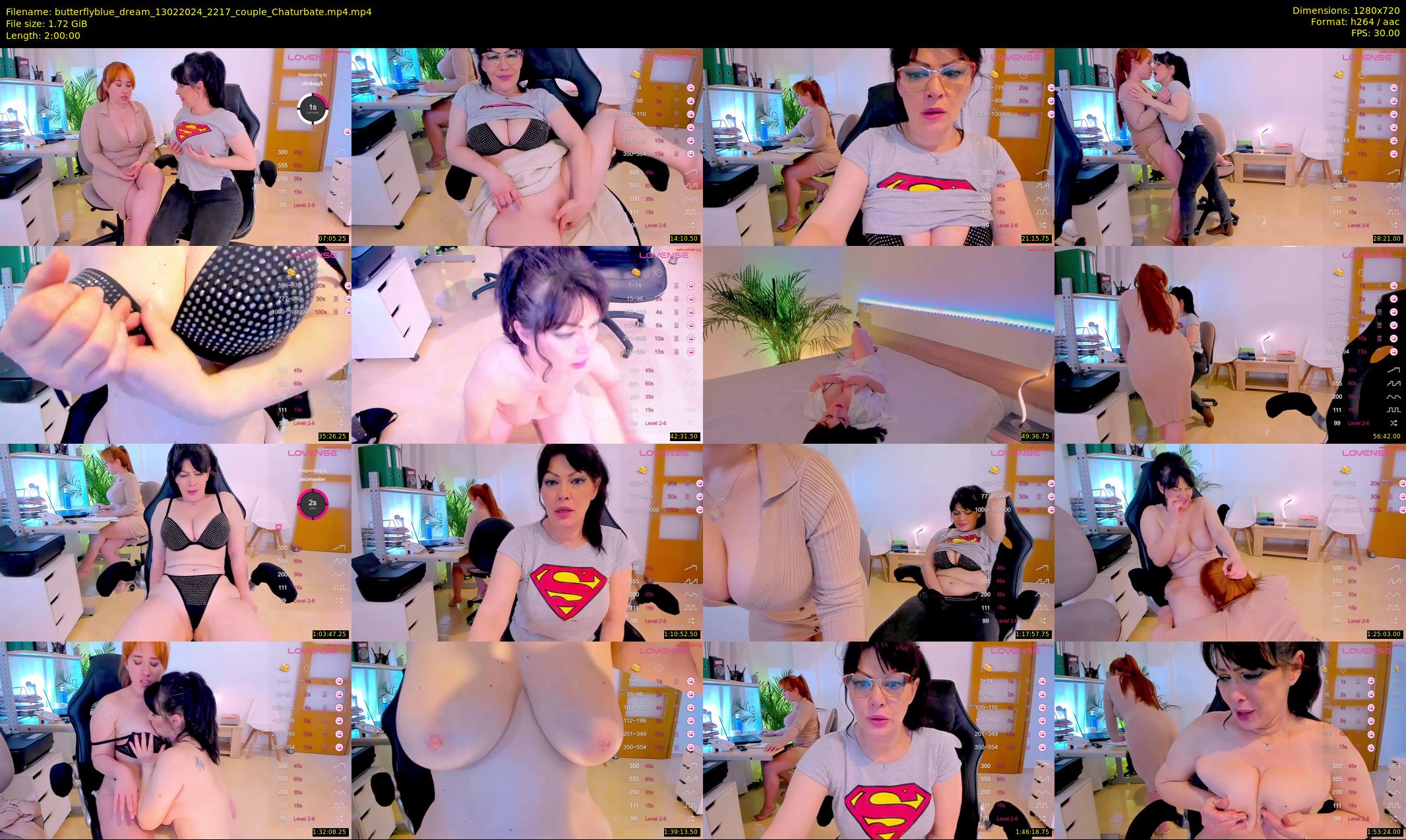 butterflyblue_dream — 120 minute Chaturbate couple cam show recording, 720p, Feb 13, 2024