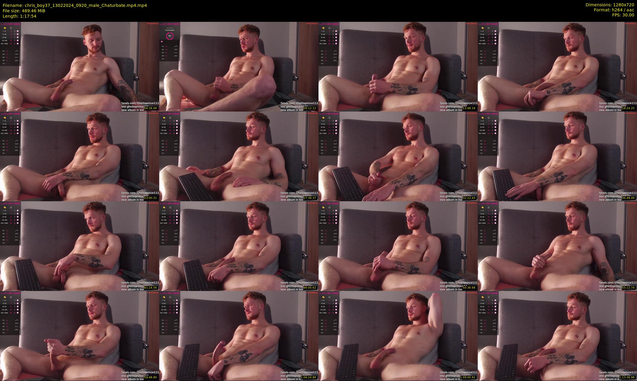 chris_boy37 — 78 minute Chaturbate male cam show recording, 720p, Feb 13, 2024
