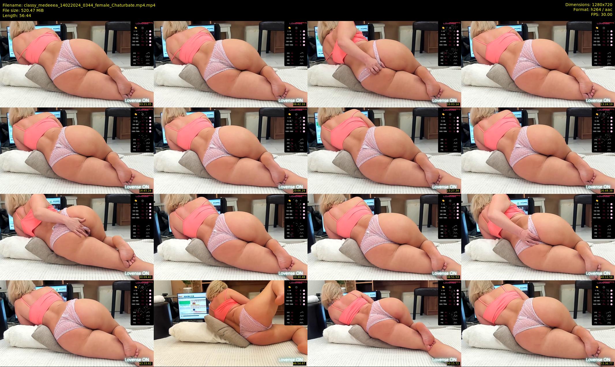 classy_medeeea — 57 minute Chaturbate female cam show recording, 720p, Feb 14, 2024
