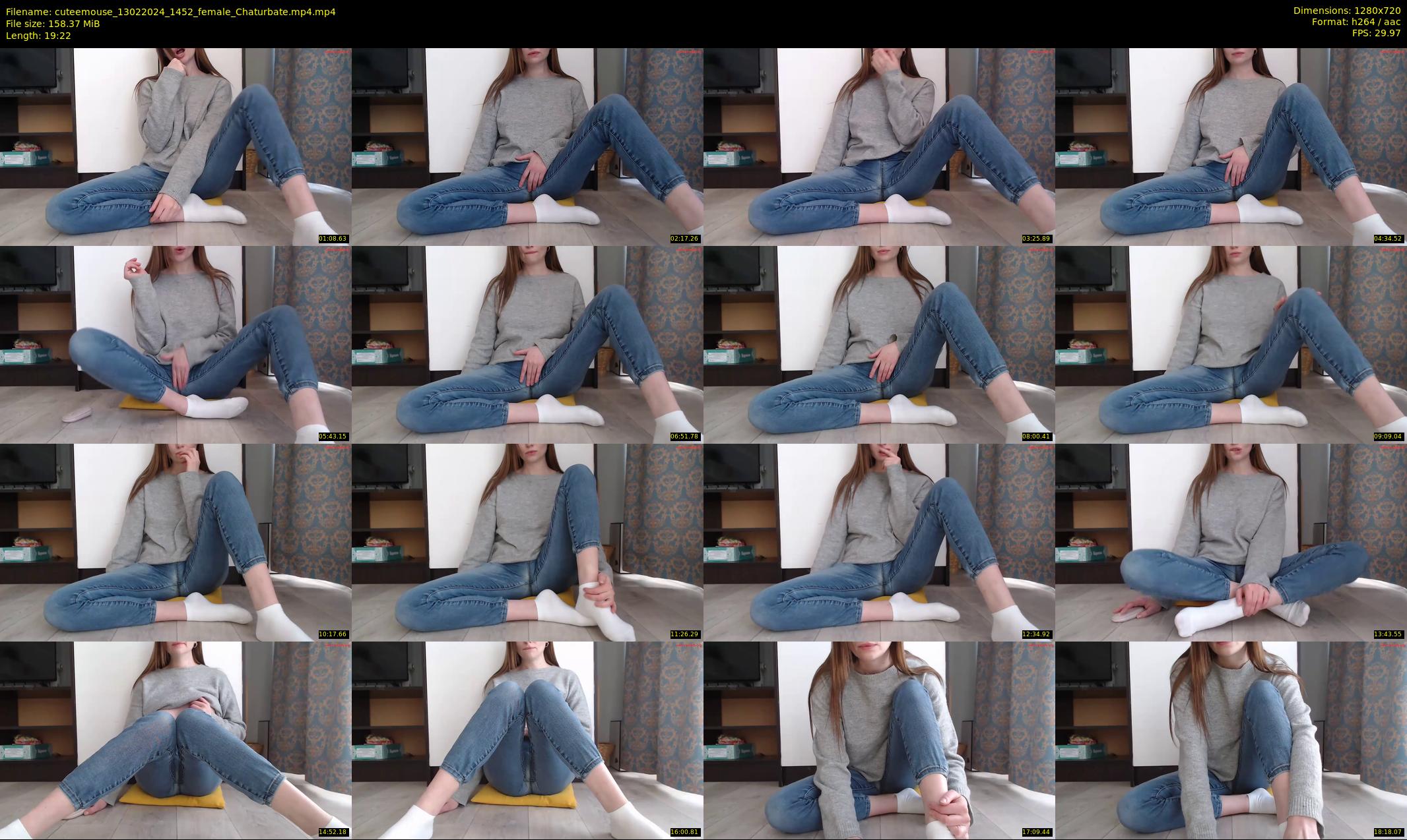 cuteemouse — 20 minute Chaturbate female cam show recording, 720p, Feb 13, 2024